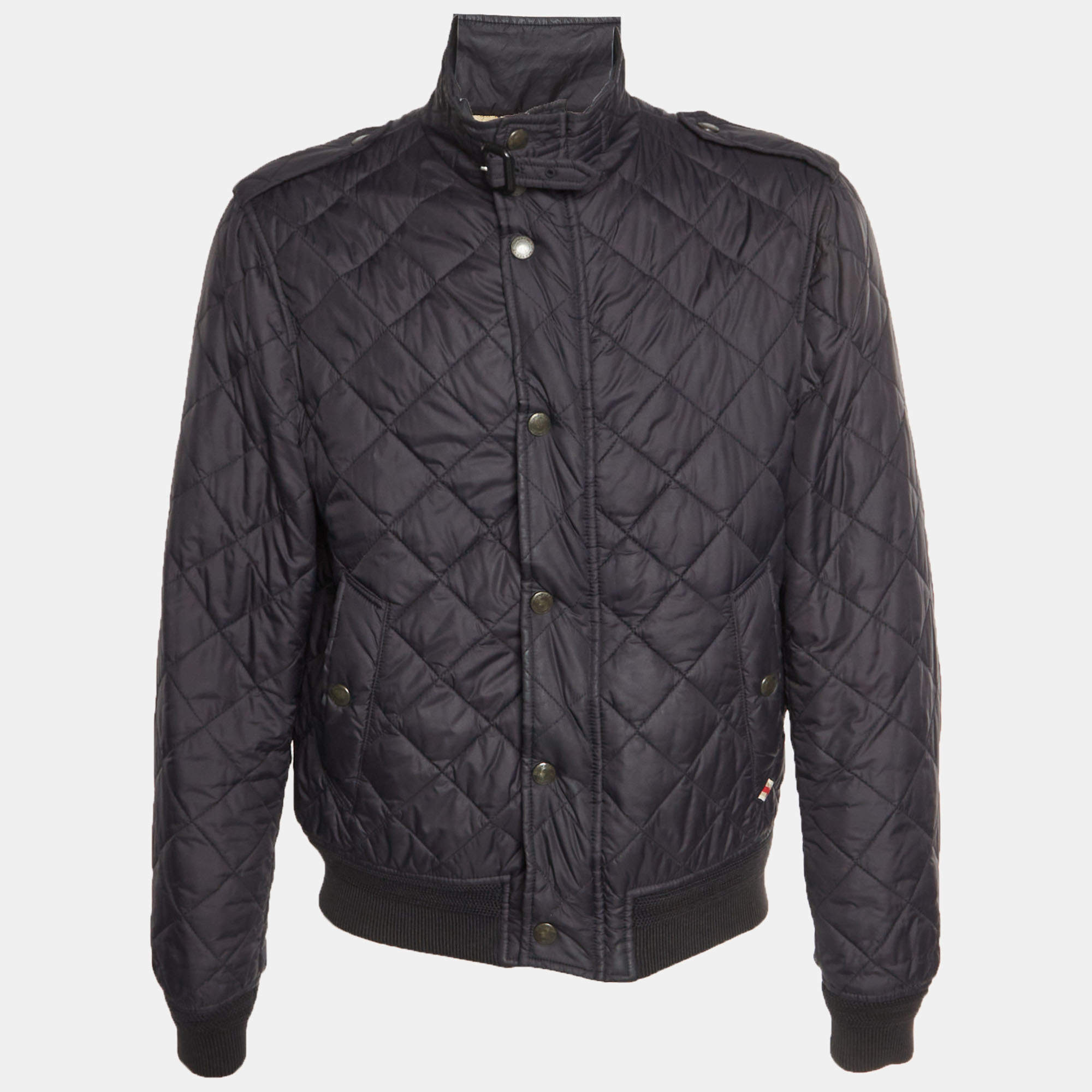 BURBERRY Jacket　L Burberry Forres Check Quilted Jacket Size L $1350 MSRP NWT NEW | eBay