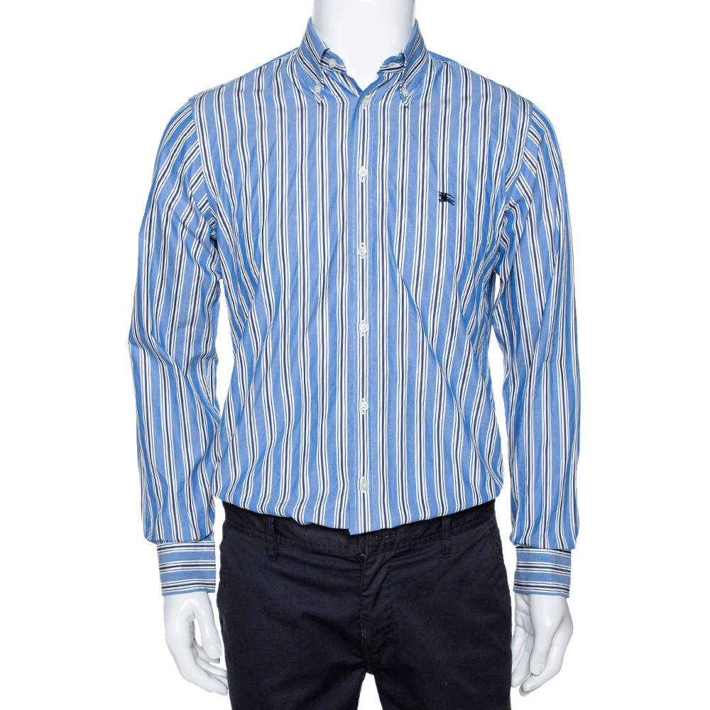 burberry blue long sleeve