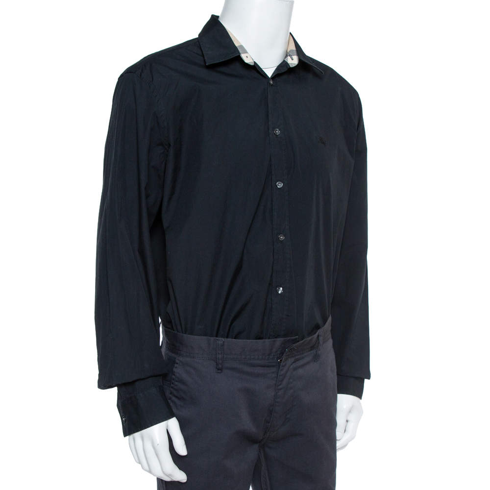 burberry brit black shirt