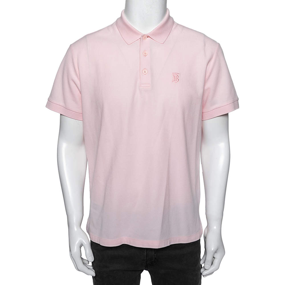 Burberry clearance pink polo