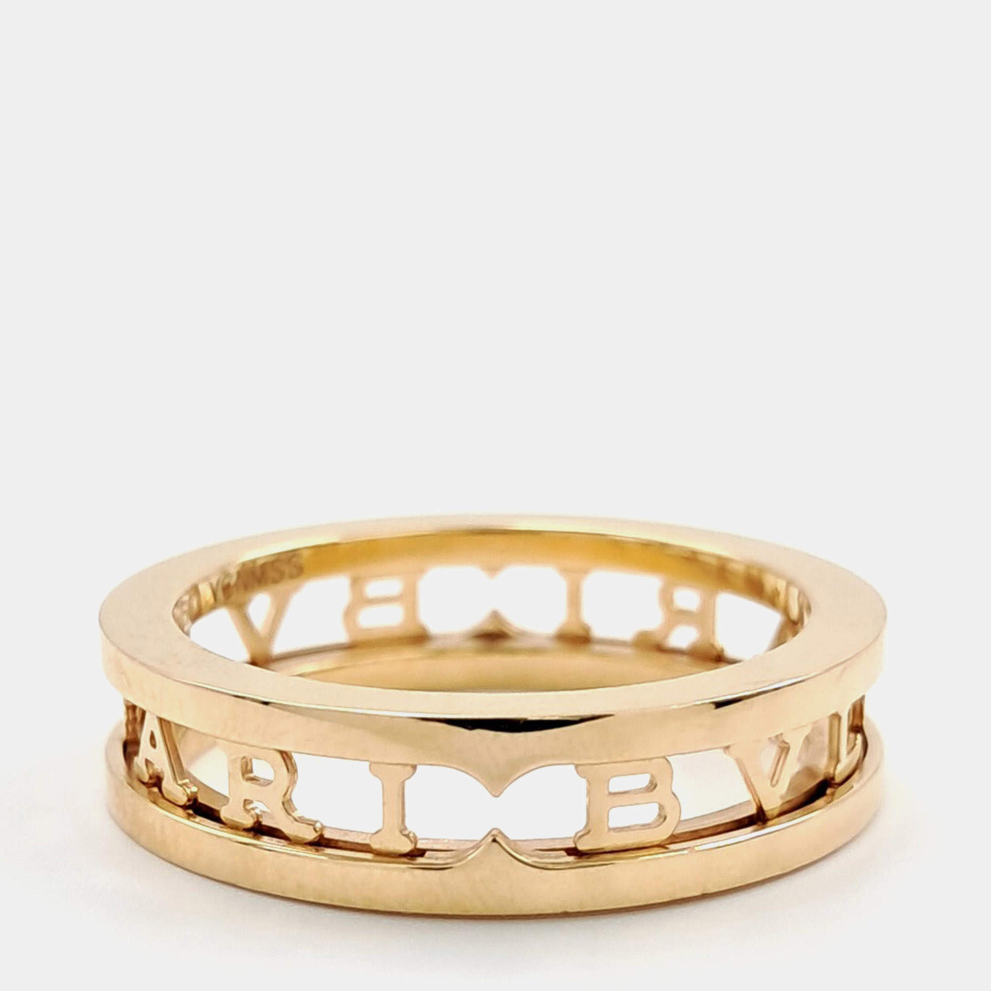 مملوكة مسبقًا Bulgari B.Zero1 Openwork Ring EU 60