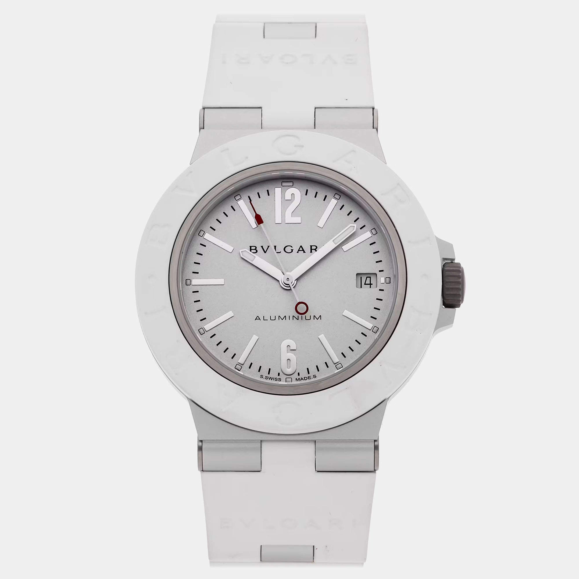 Bvlgari Aluminium Watch 103964 Automatic Men's Wristwatch 40MM