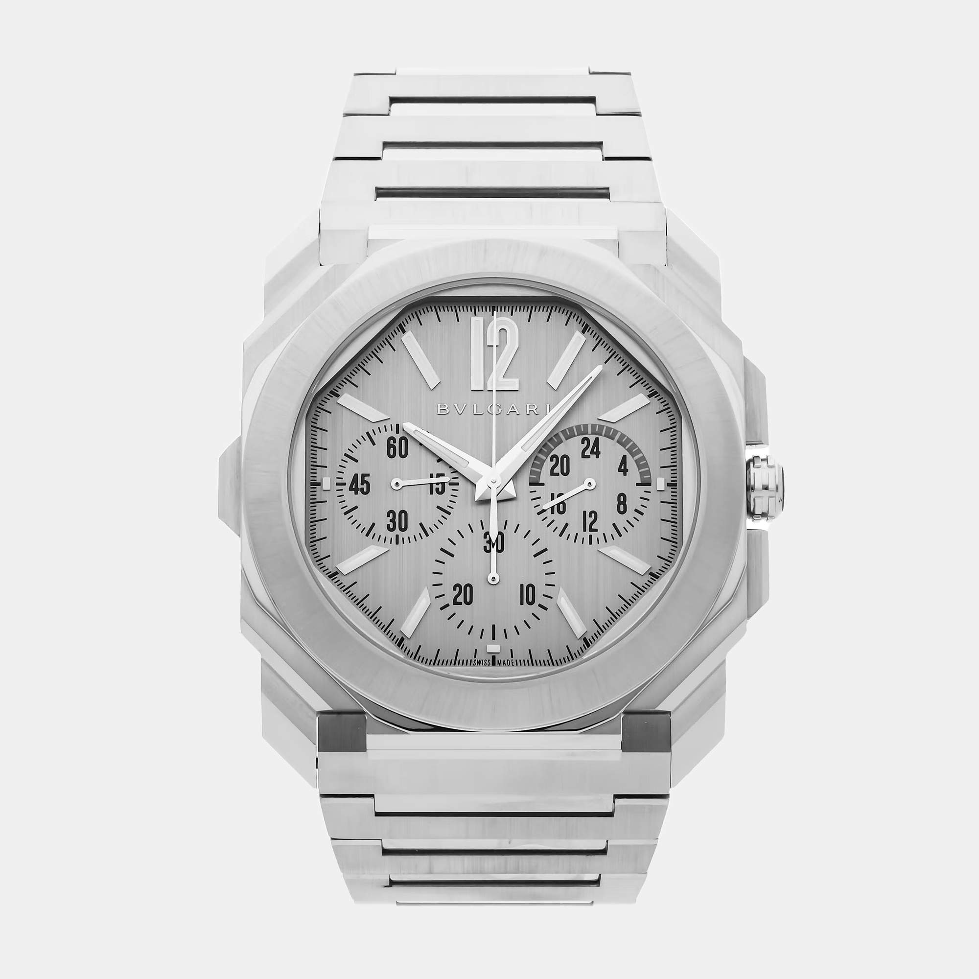 Pre-Owned Bvlgari Octo Finissimo Chronograph GMT 103661