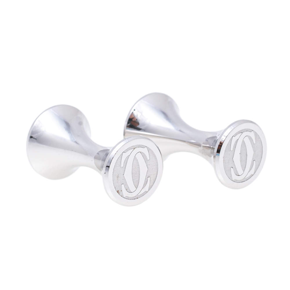 Cartier Diabolo de Cartier Silver Sterling Silver Cufflinks