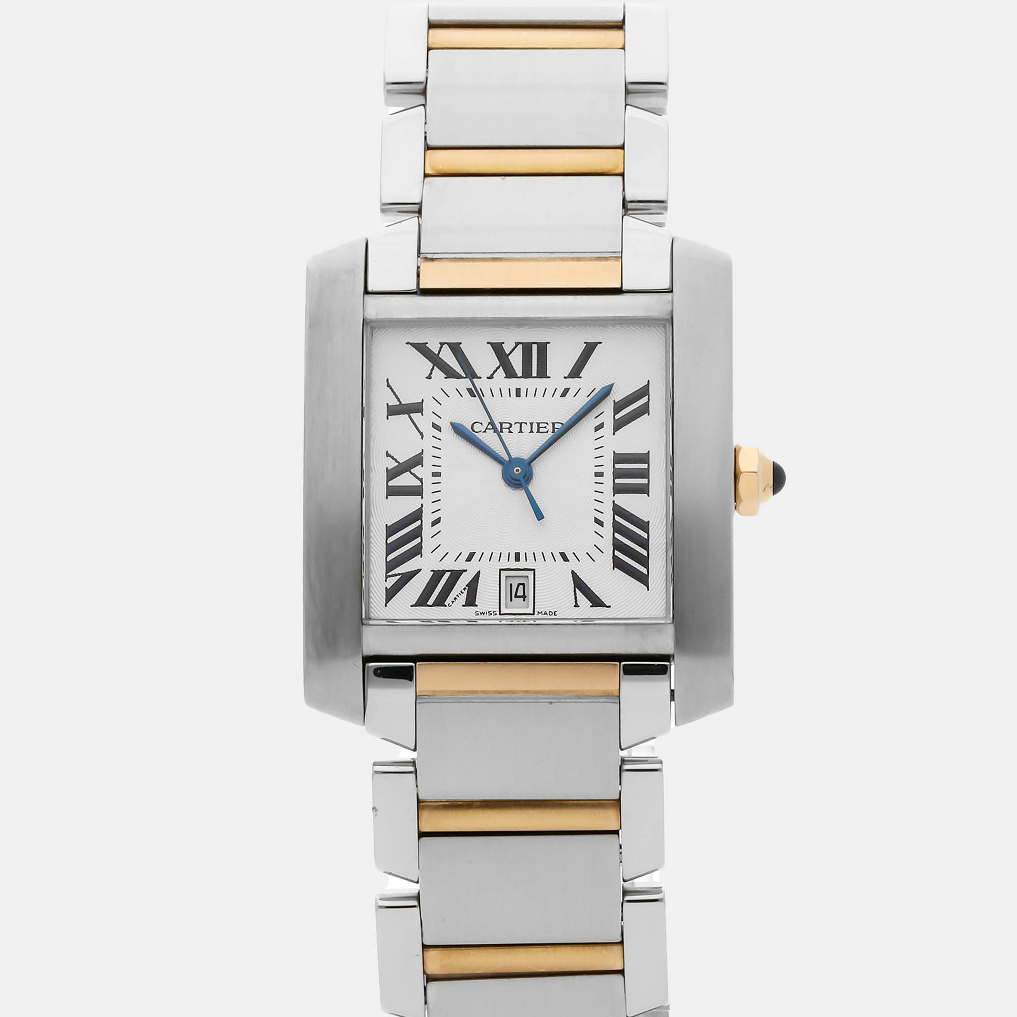 Cartier Tank Francaise Large Model 28 mm Automatic Men's Wristwatch 28MM