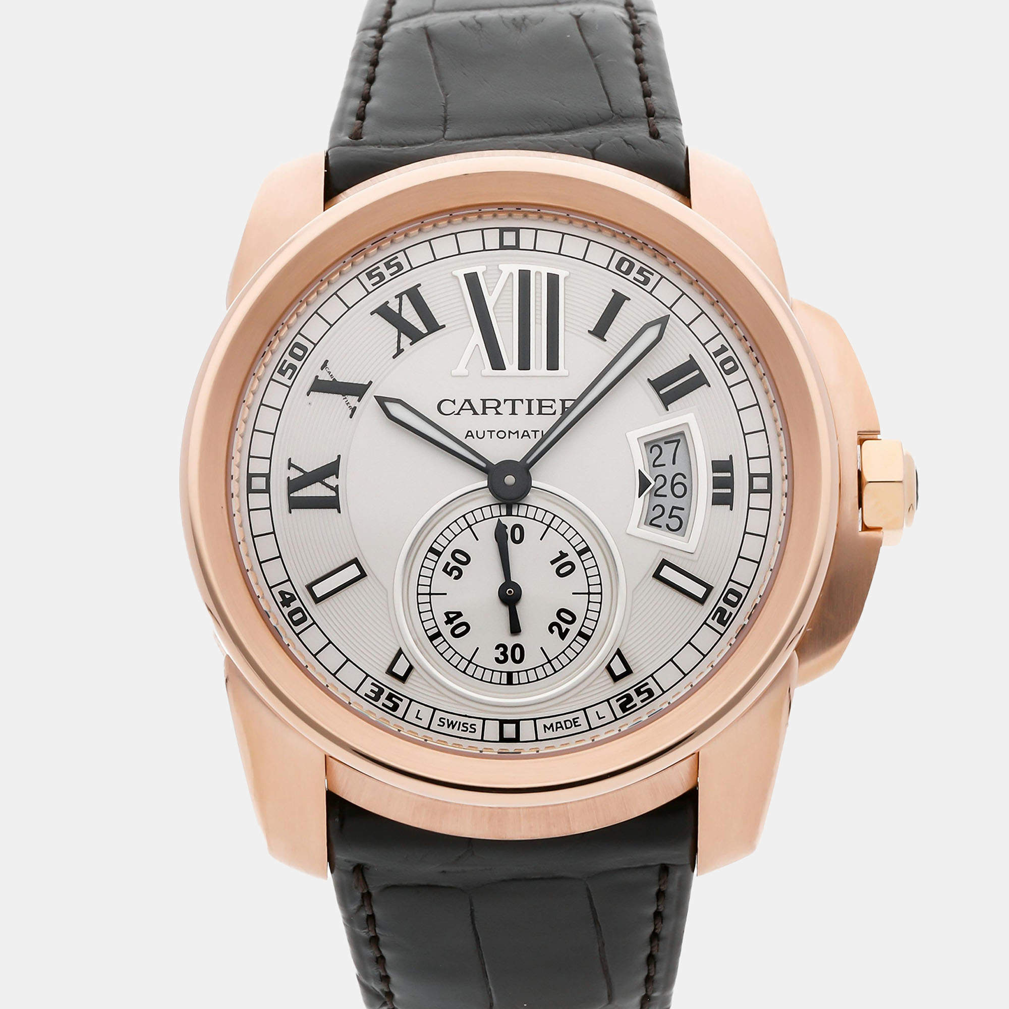 Cartier Calibre De Cartier W7100009 Automatic Men's Wristwatch 42MM