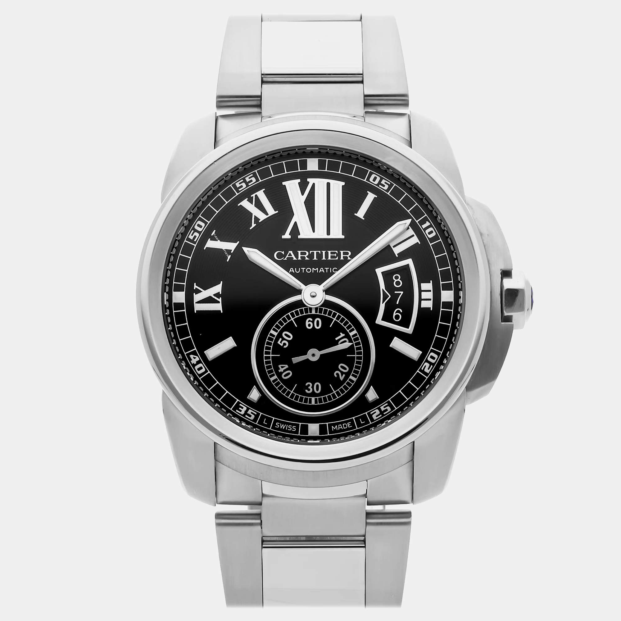 Cartier Calibre de Cartier W7100016 Automatic Men's Wristwatch 
