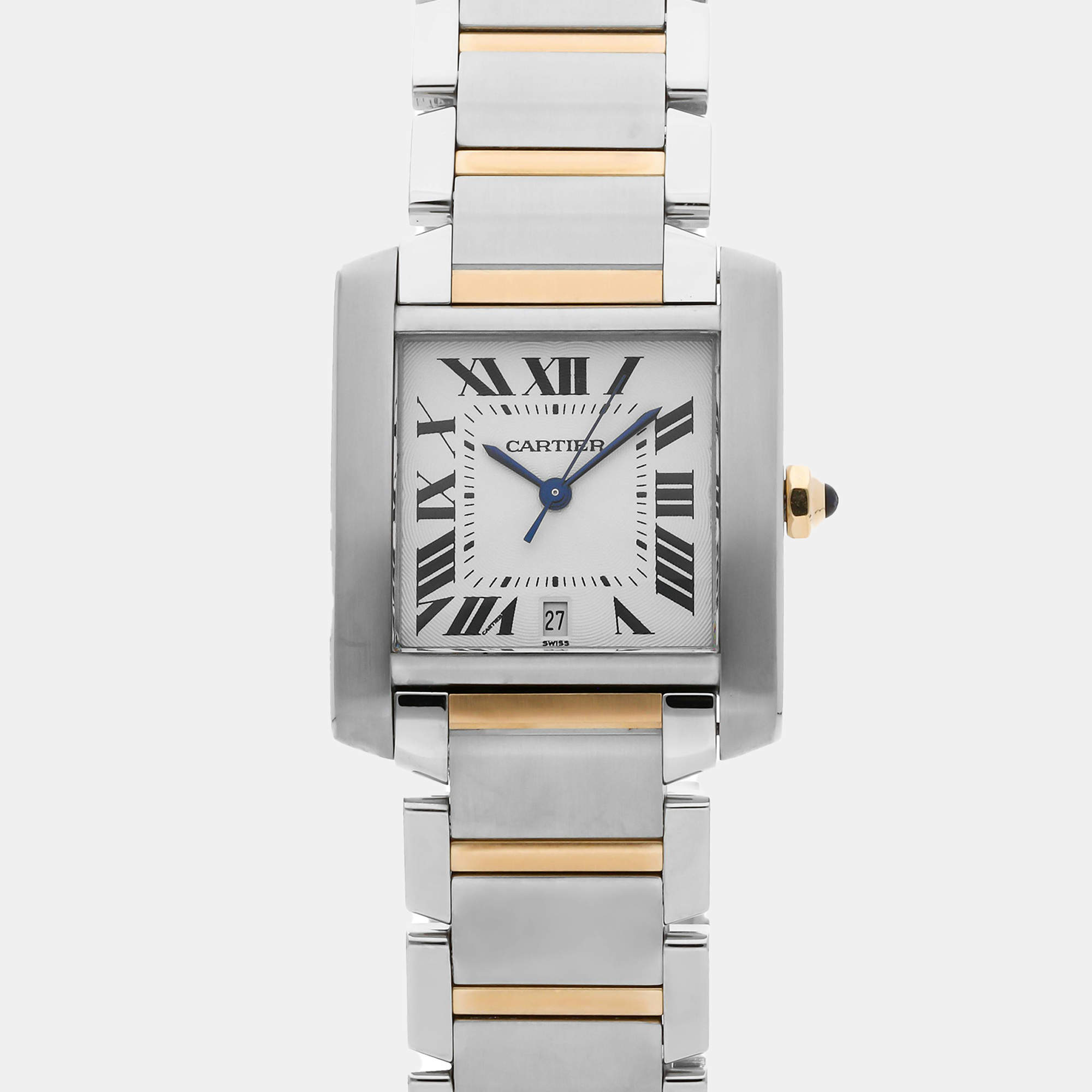 Pre-Owned Cartier Tank Francaise Large Model W51005Q4 36.5 x 28.15 mm