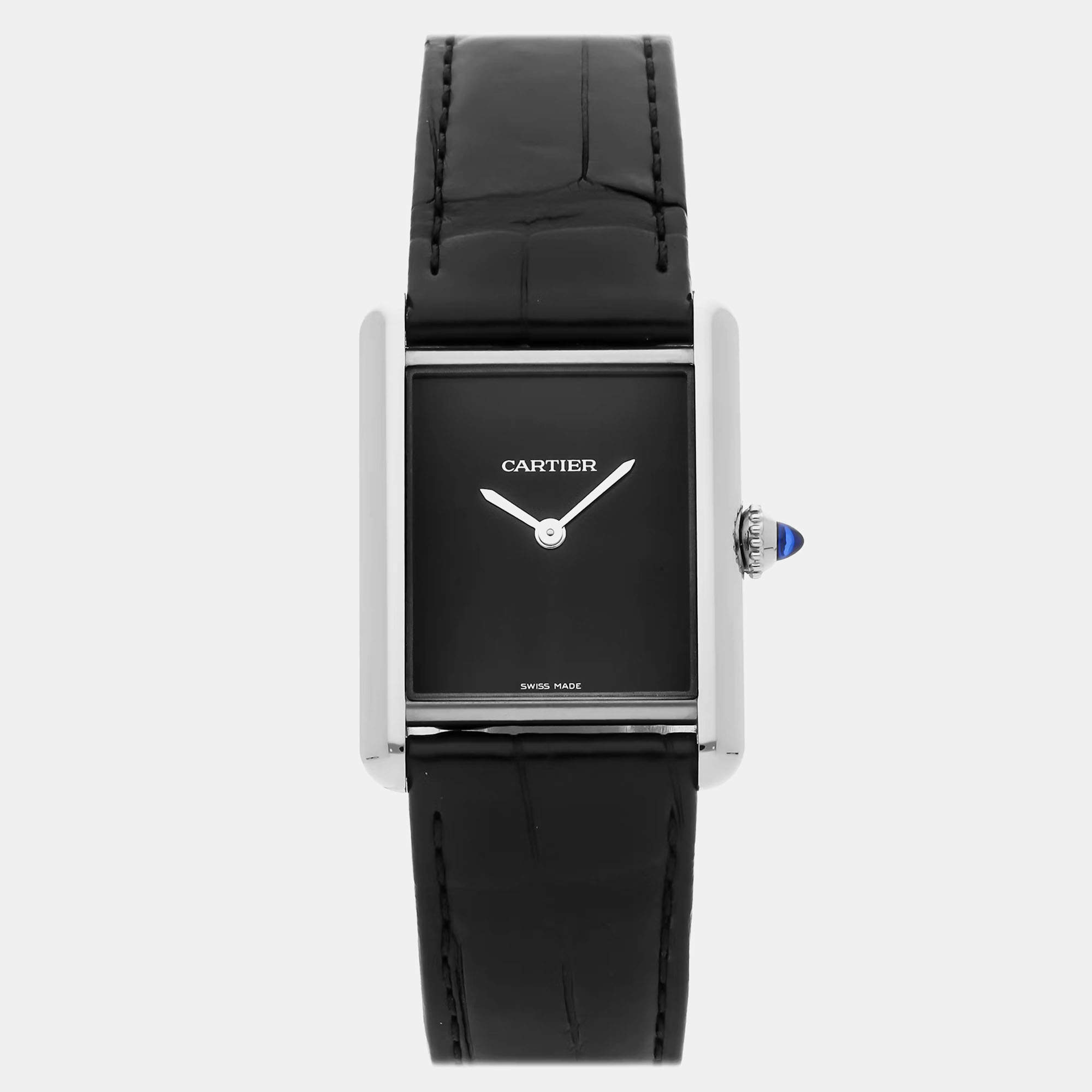 Pre-Owned Cartier Tank Must De Cartier WSTA0072 33.7 x 25.5 mm