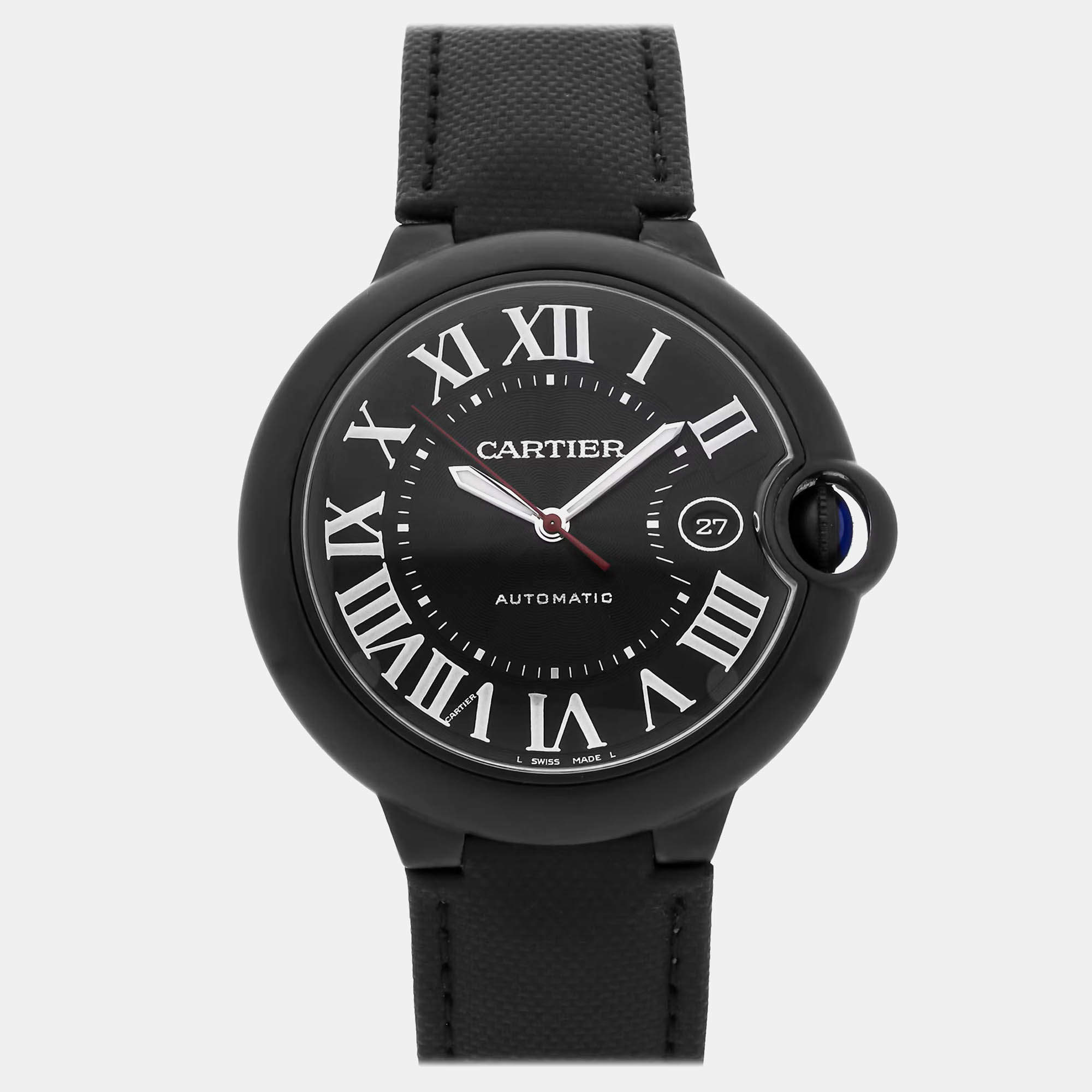 Pre Owned Pre-Owned Cartier Ballon Bleu WSBB0015 Automatic  Men's Watch 42 mm