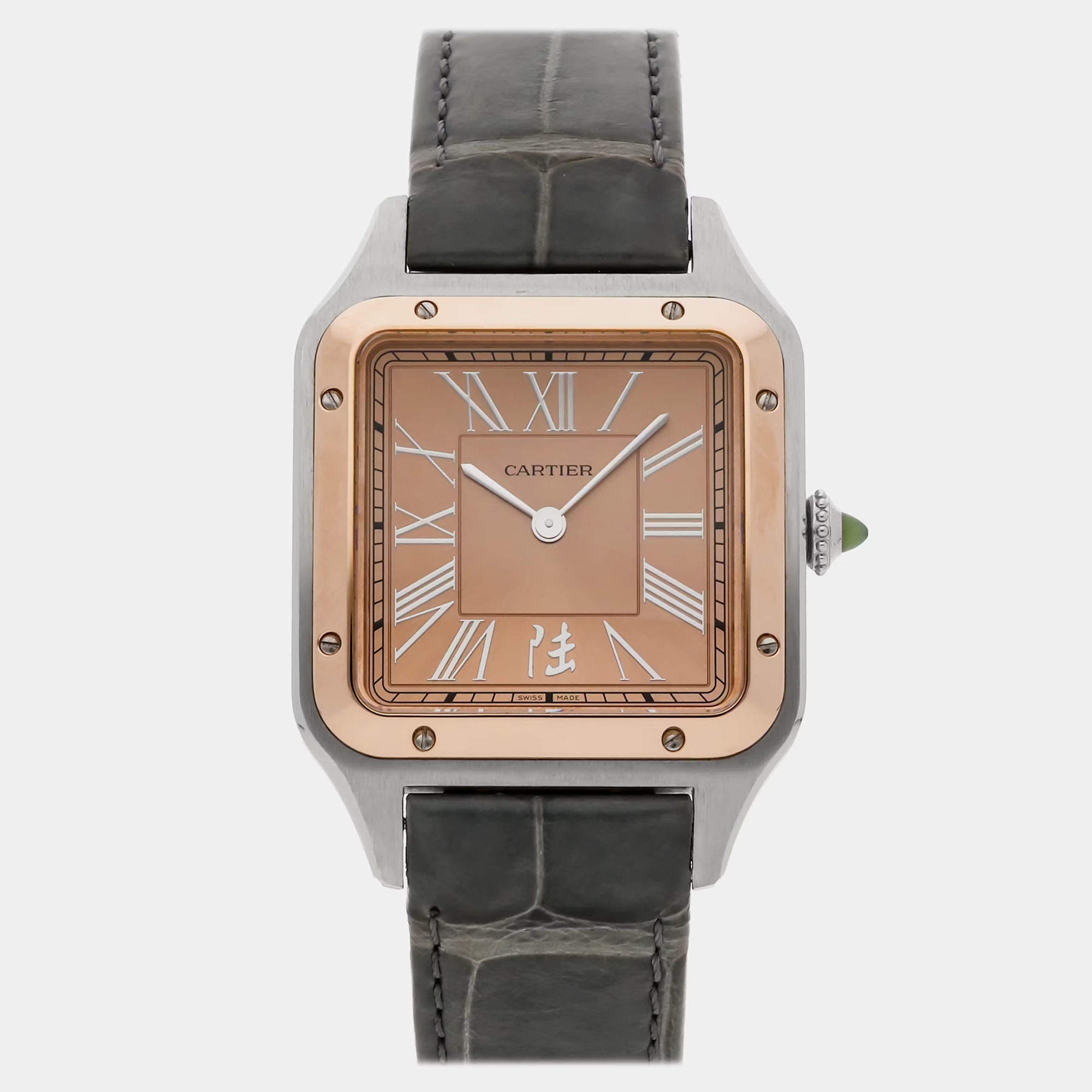 مملوكة مسبقًا ساعة يد مستعملة كارتير سانتوس دومونت الصين W2SA0027 31.4 ملم × 43.5 ملم