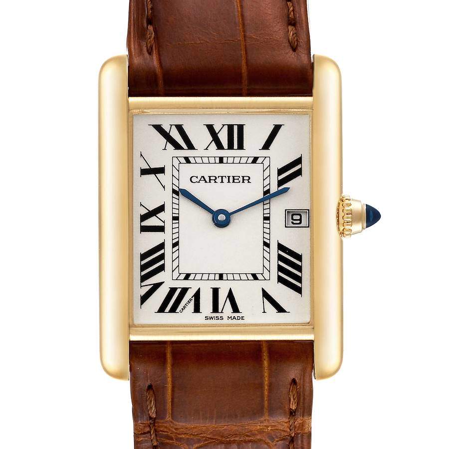 Vintage Cartier Tank Louis 18k Gold Watch -  Australia