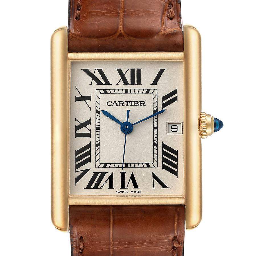 Used Cartier Tank Louis W1529756 Gold