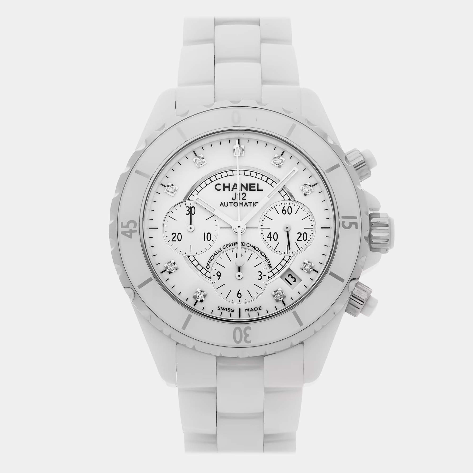 Pre-Owned Chanel J12 Chronograph 41 mm