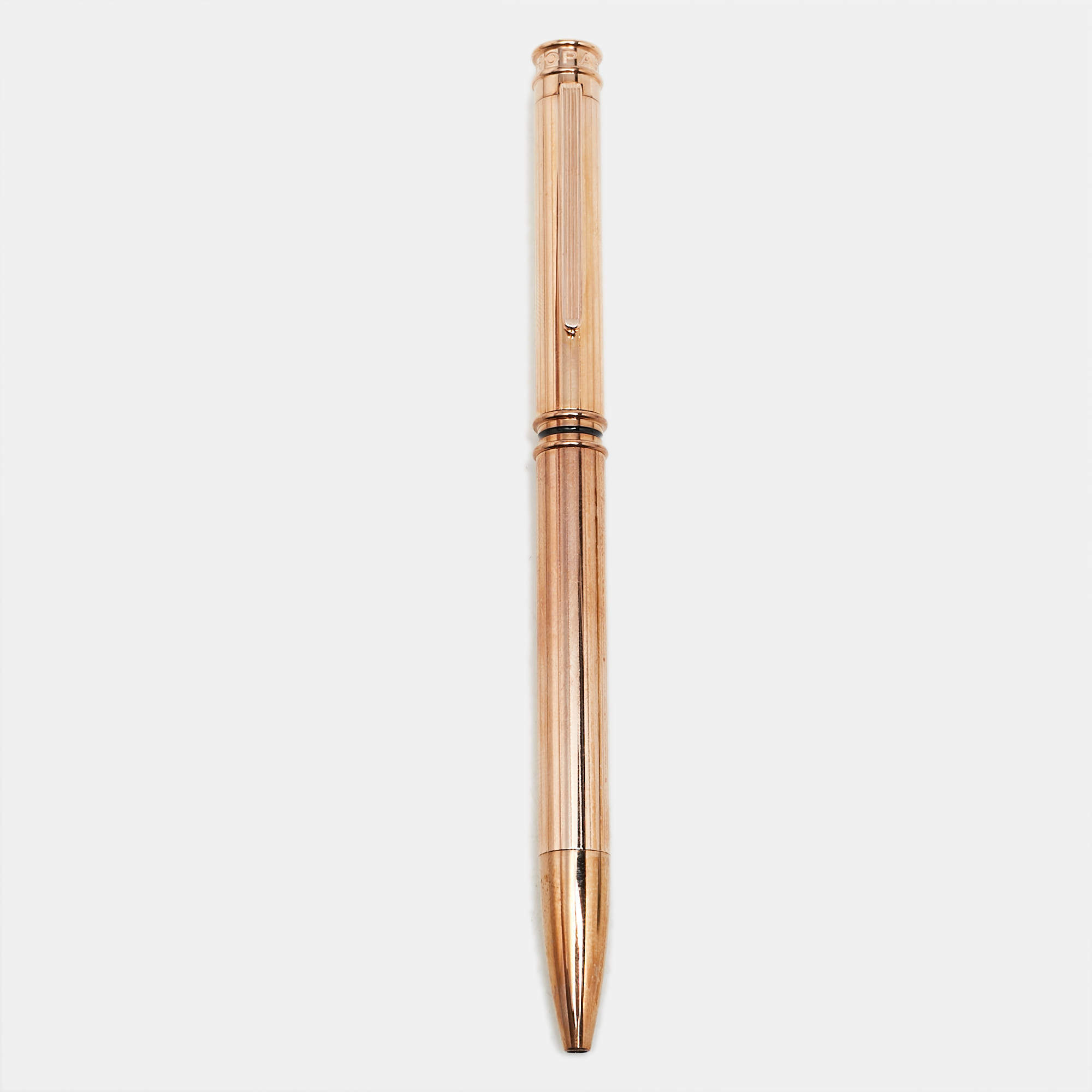 Chopard Viaggio Enamel Resin Rose Gold Plated Ballpoint Pen
