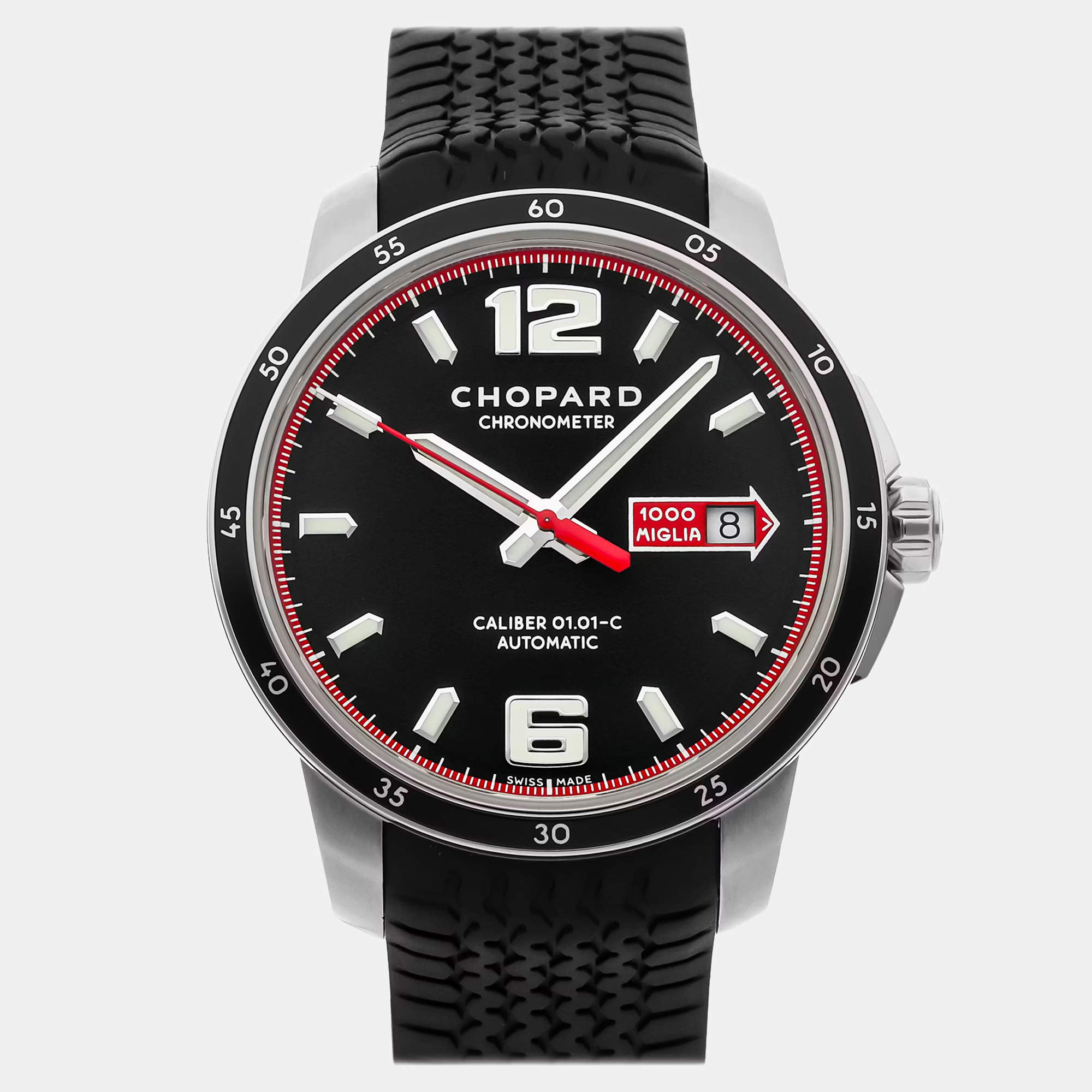 مملوكة مسبقًا Pre-Owned Chopard Mille Miglia GTS 168565-3001 43 mm