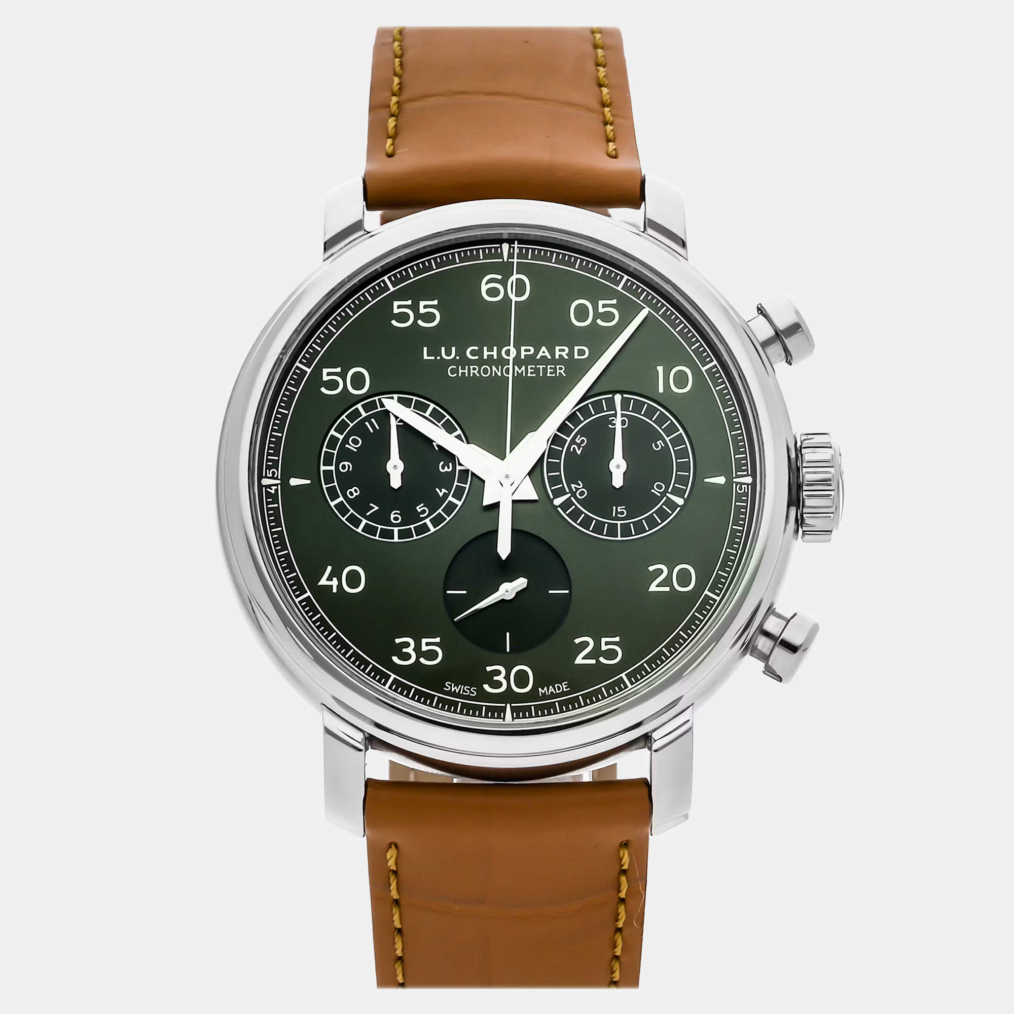 Pre Owned Pre-Owned Chopard L.U.C 1963 Heritage Flyback Chronograph 168556-3002 Manual Winding 42 mm