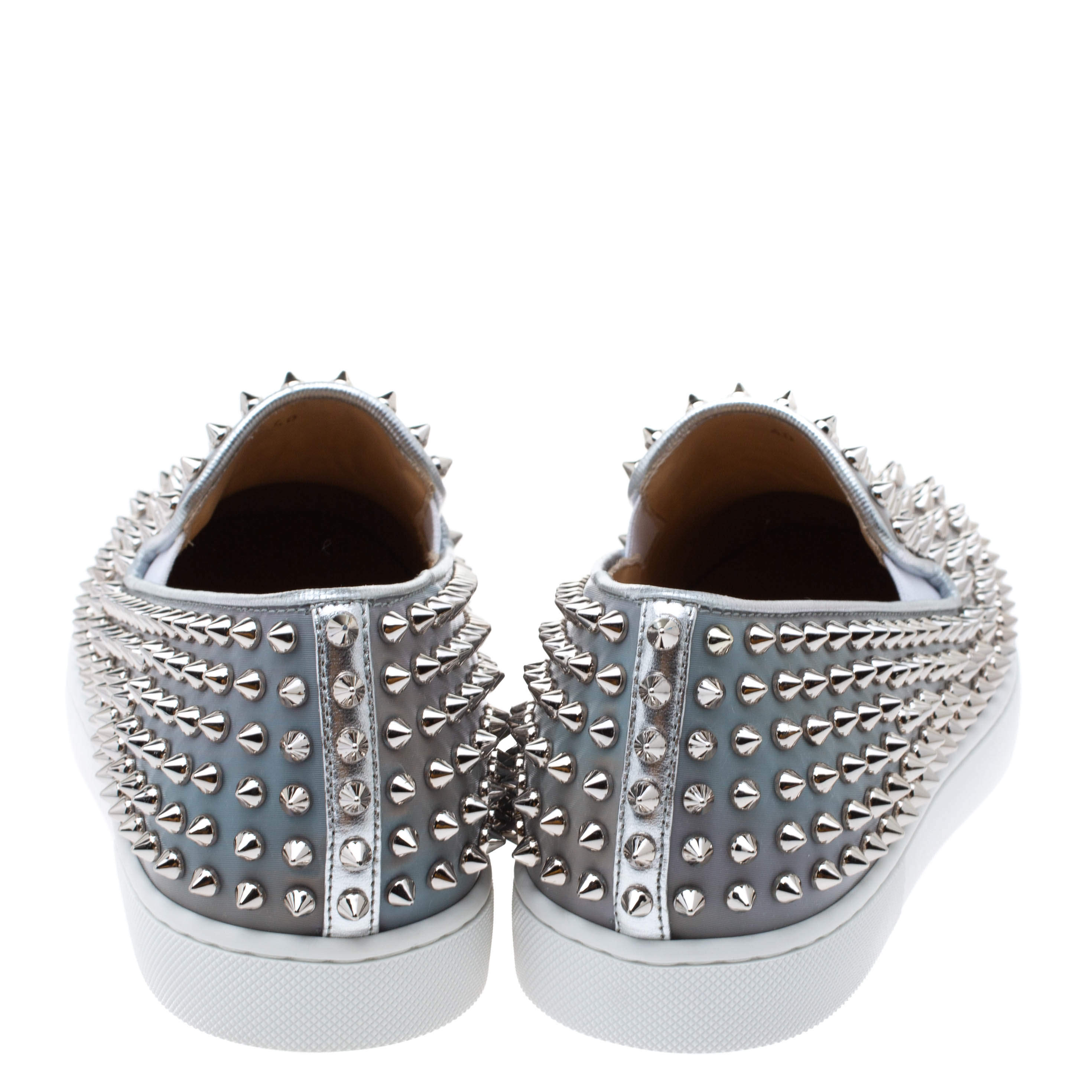 Shop Christian Louboutin ROLLER BOAT 2020 Cruise Studded Plain Leather  Shoes (1200744B139) by mariposaz