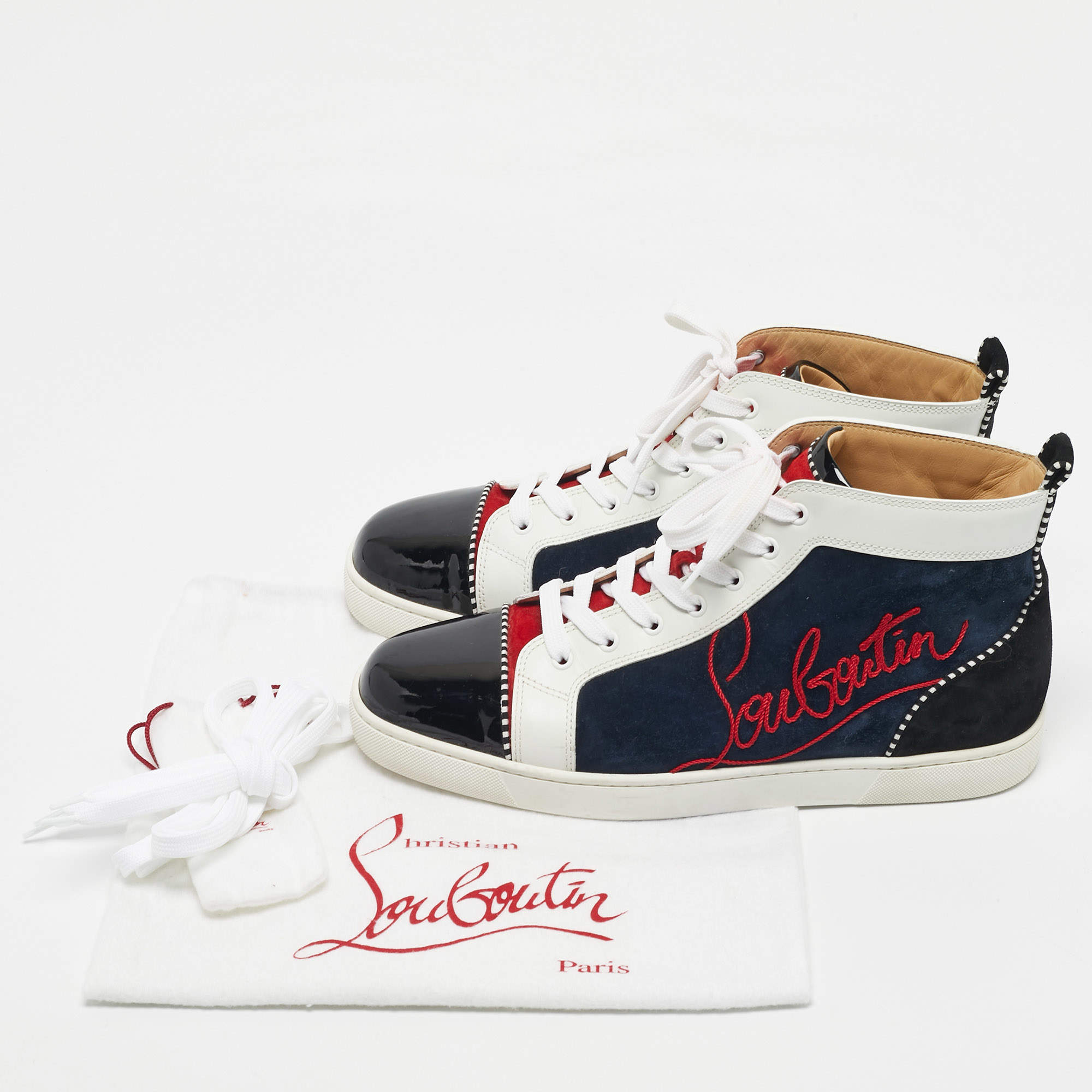 Christian Louboutin ブーティ ベージュx茶(豹柄) 2118425E0021 Christian Louboutin ブーティ ベージュx茶(豹柄) 2118425E0021