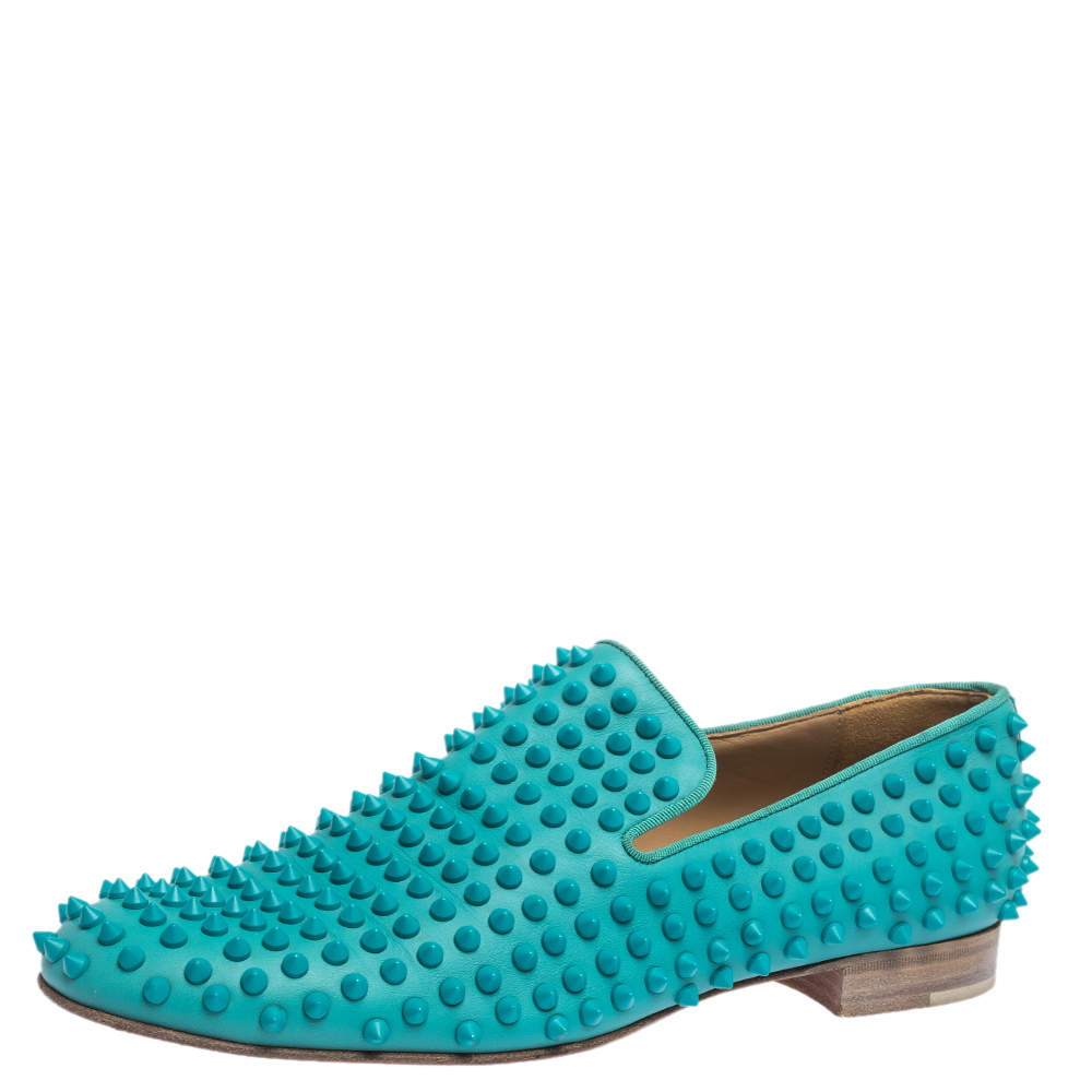 christian louboutin blue shoes
