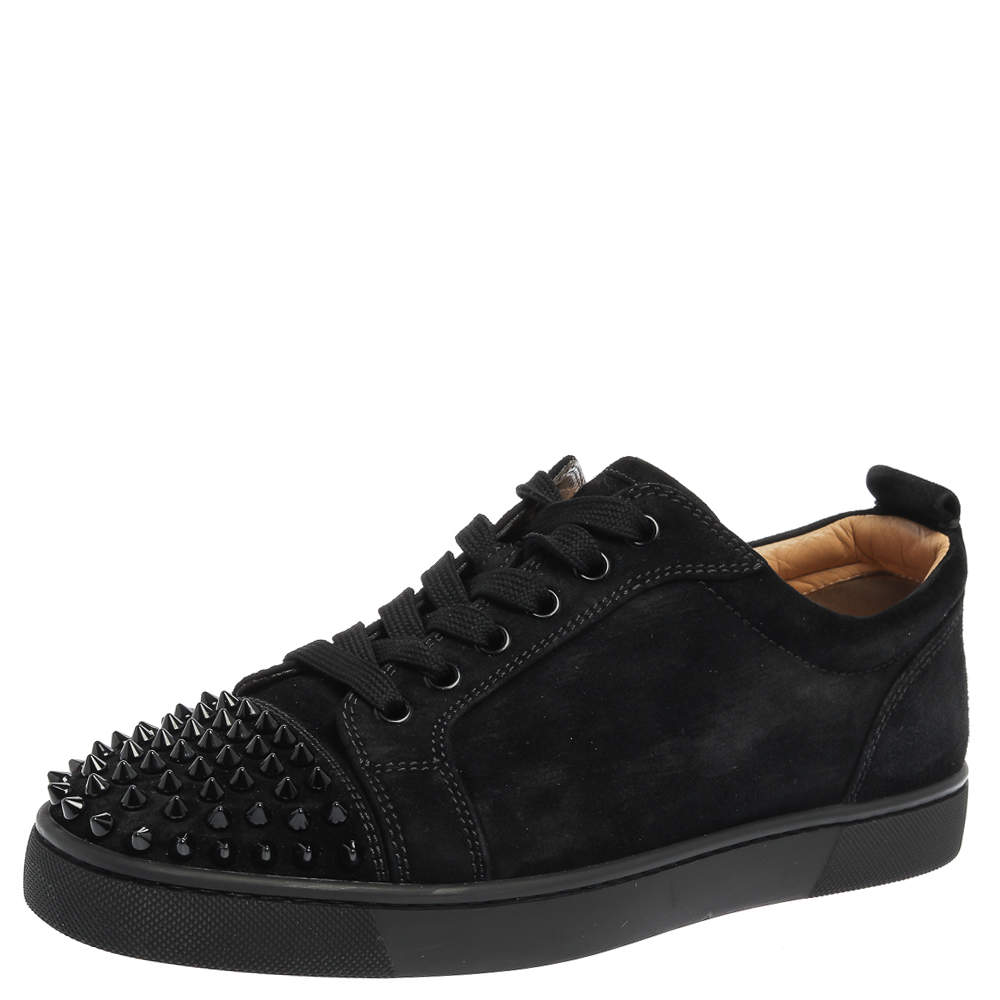 Christian Louboutin Black Suede Leather 