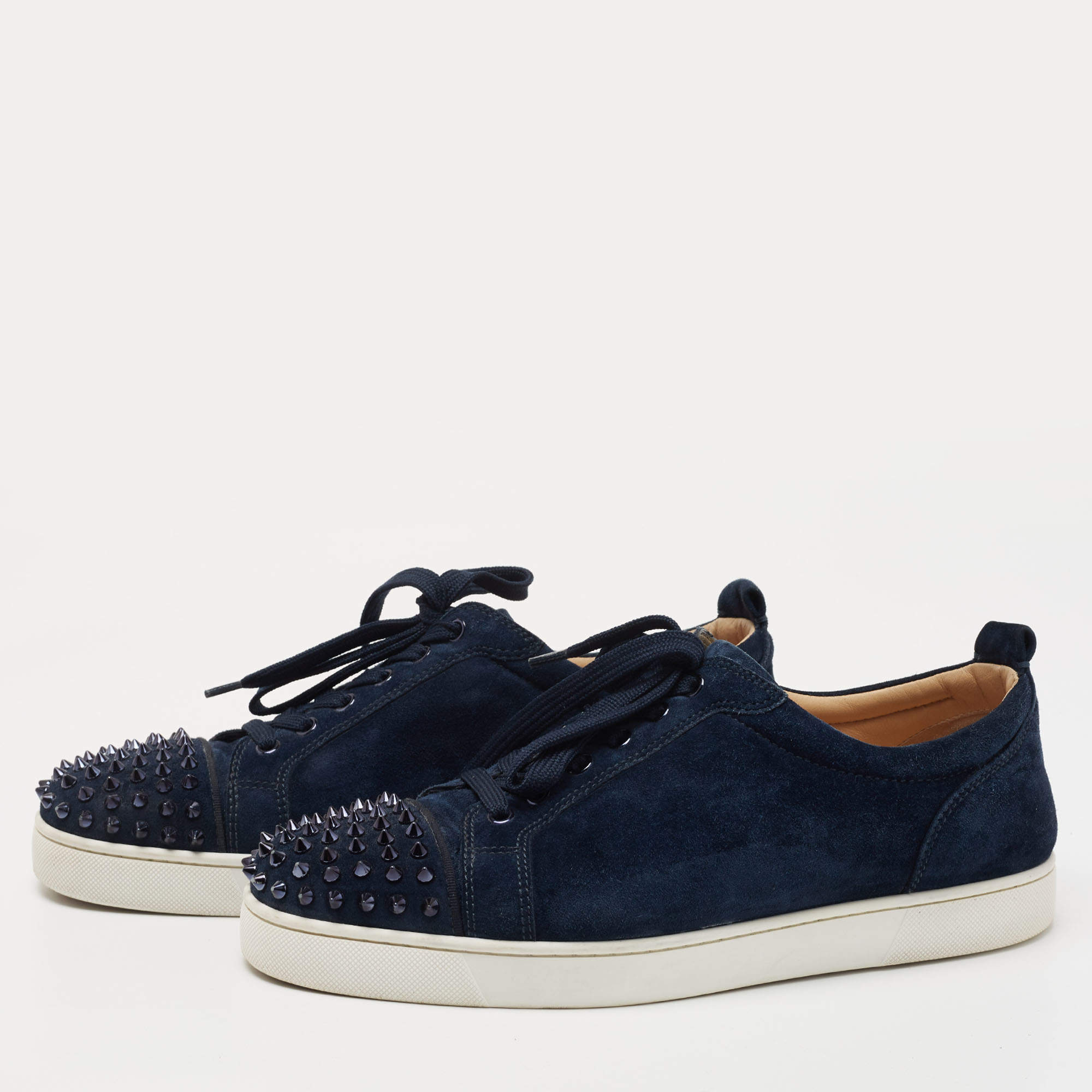 Louis - Sneakers - Suede calf - Marine - Christian Louboutin