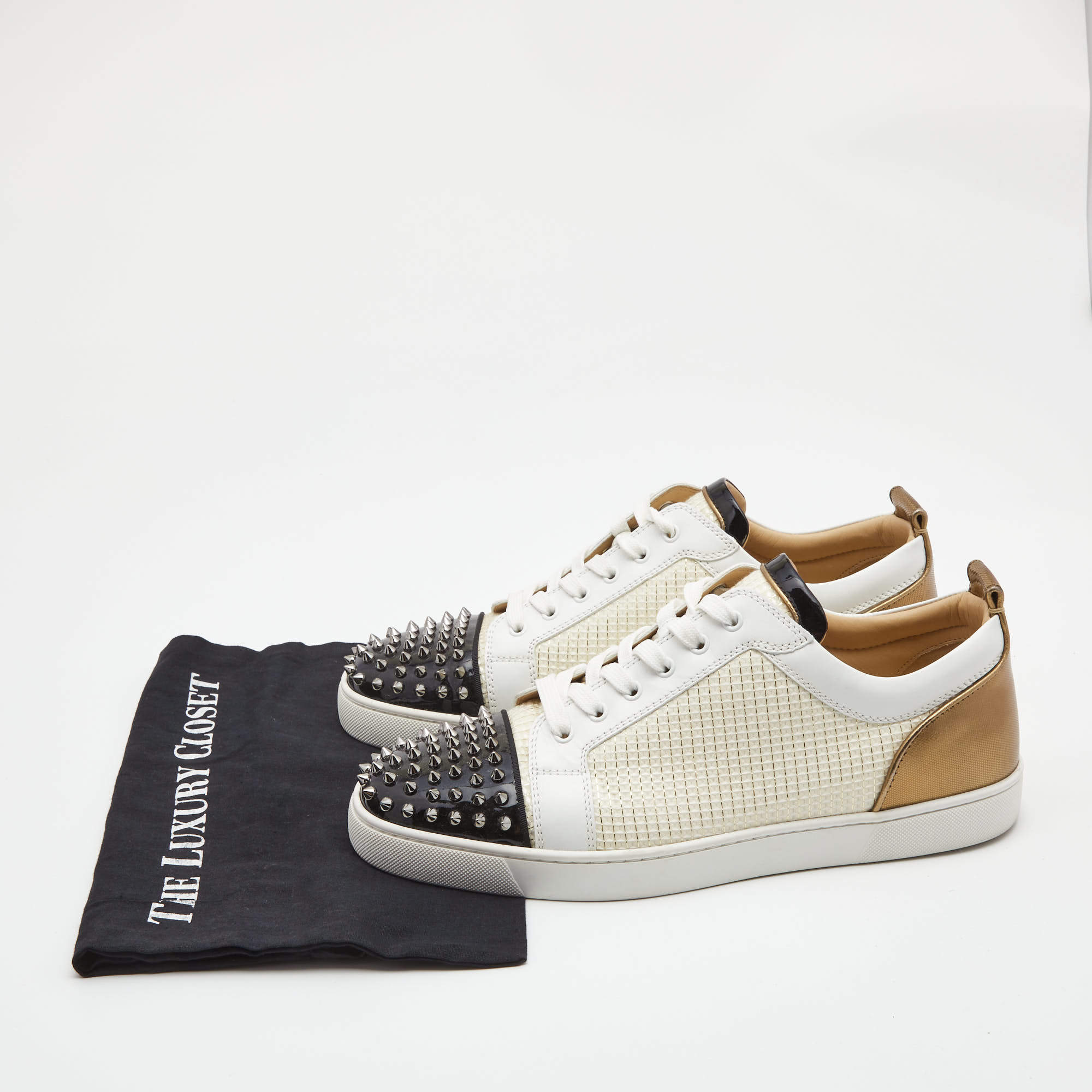 Christian Louboutin Sneakers Black Cloth ref.159854 - Joli Closet