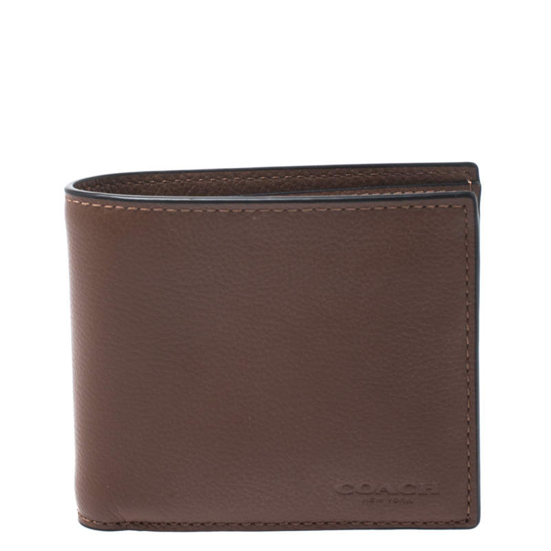 coach bifold wallet price