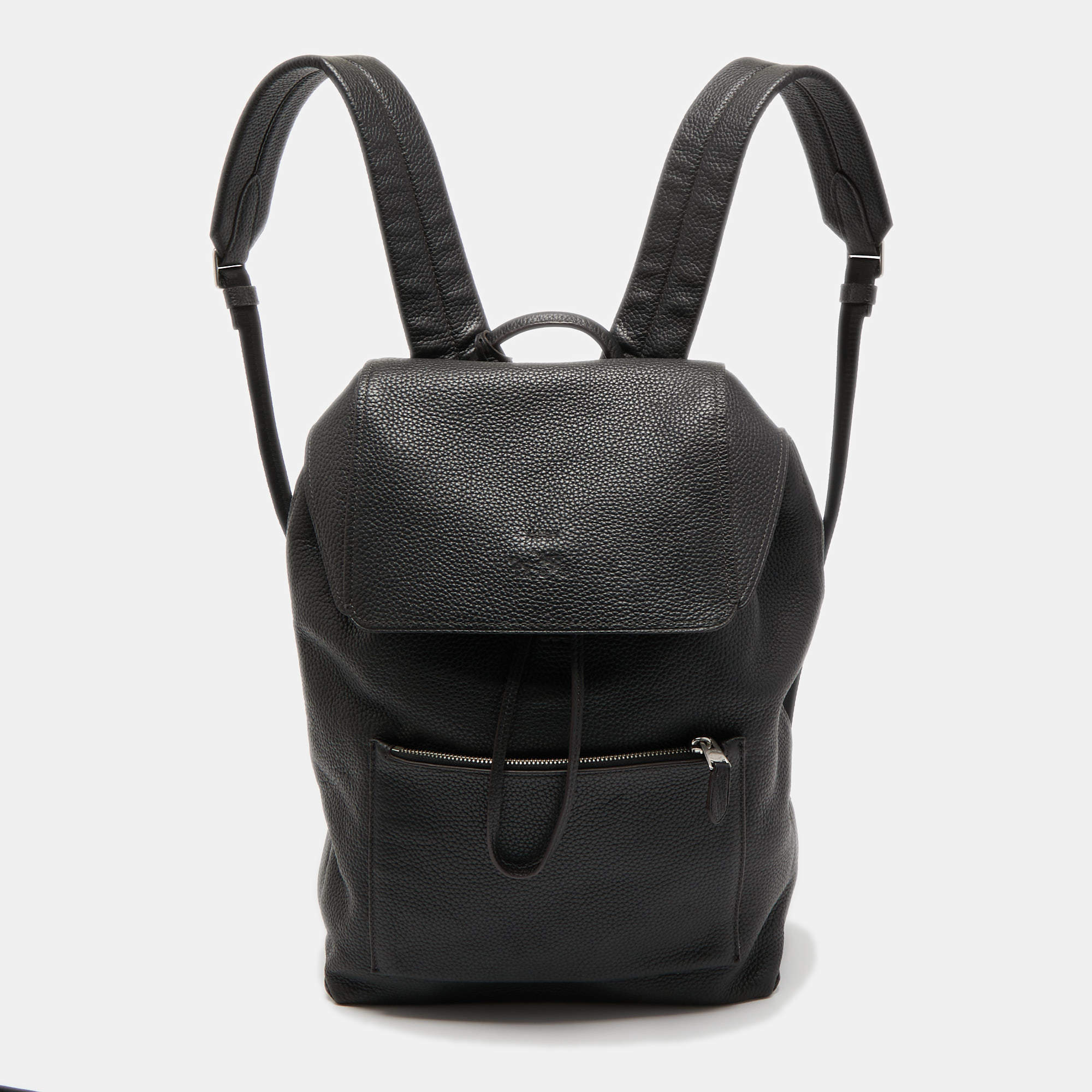 Coach Black Leather Manhattan Backpack 
