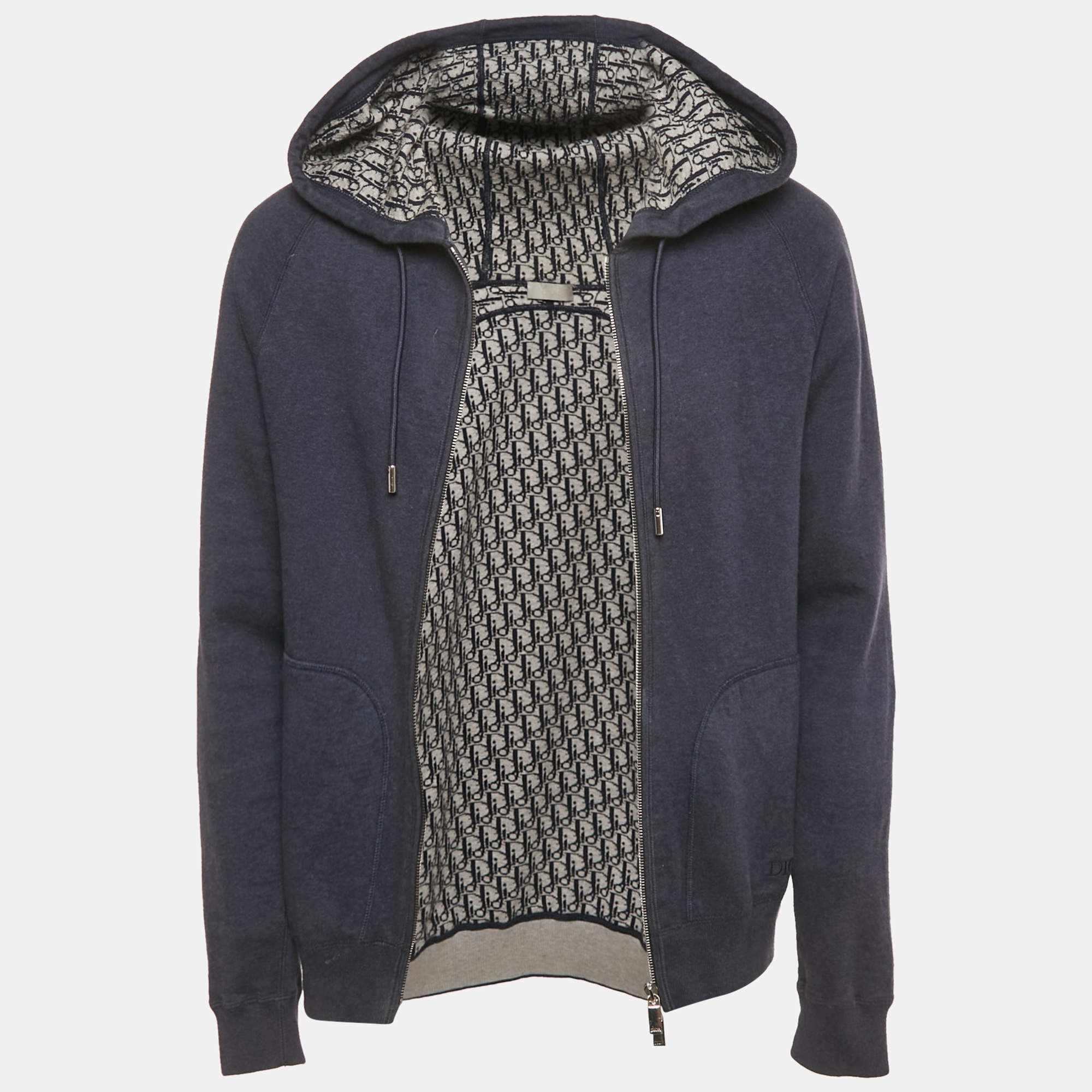 Dior Homme Sage Green Sheer Tulle Hooded Long Jacket M Dior