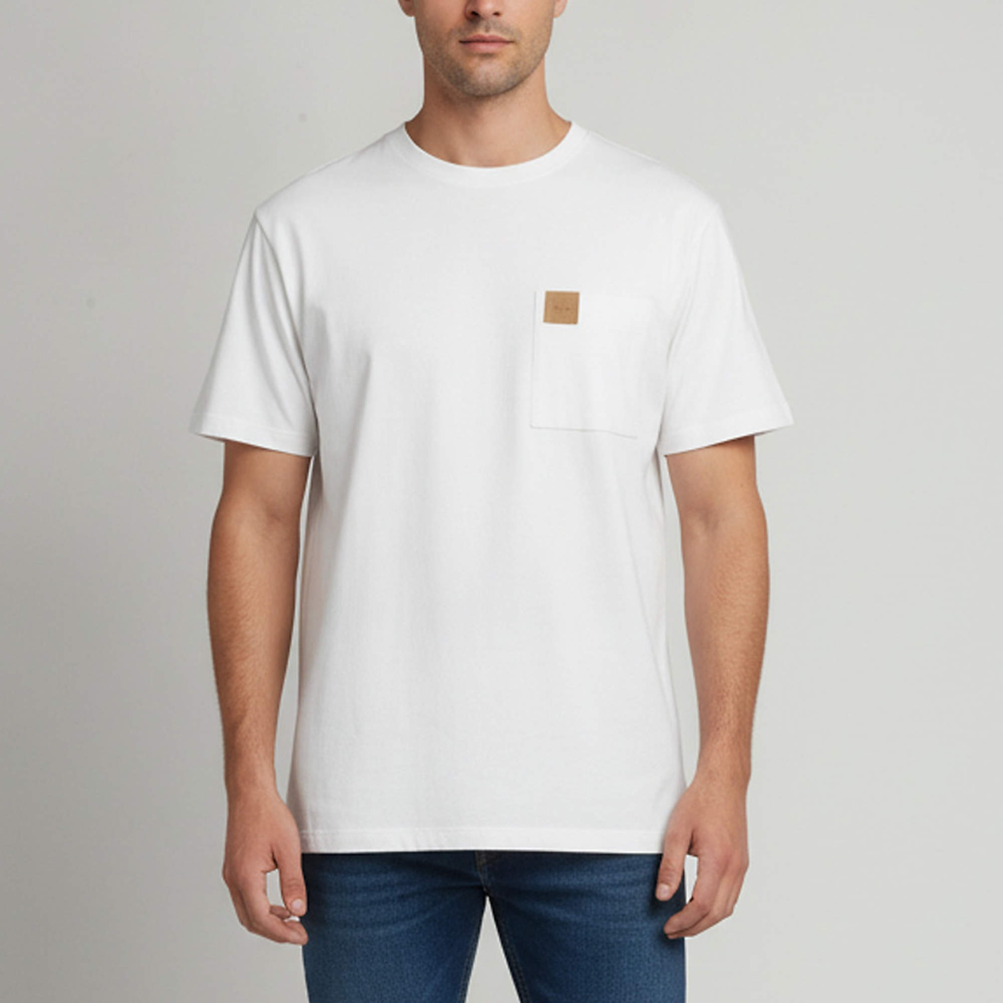 Pre Owned Dior Homme White Jersey Crewneck Relaxed Fit T-Shirt L