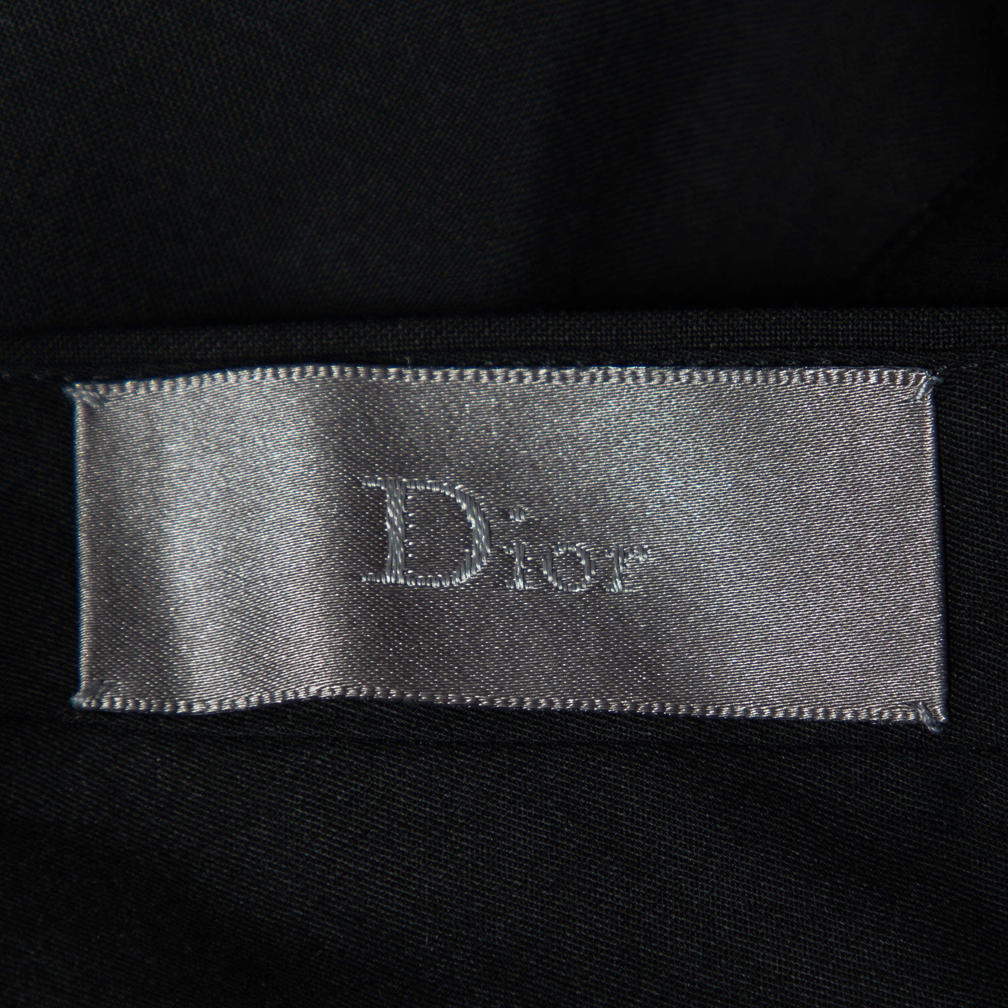 Dior Homme Black Wool Drop 10 Tailored Trousers M Dior Homme