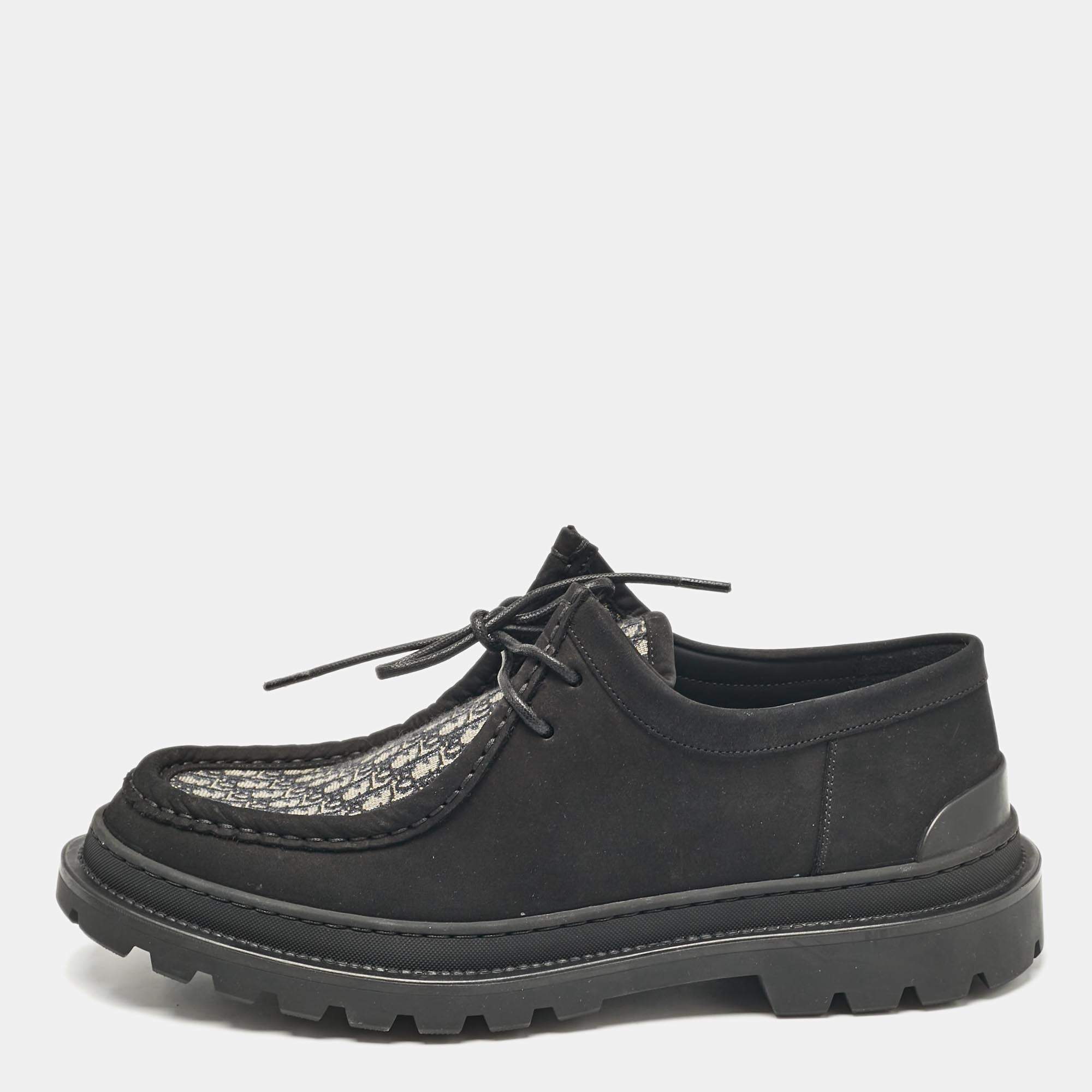靴 Dior Black Leather Lace Up luxury-men-dior-new-shoes-
