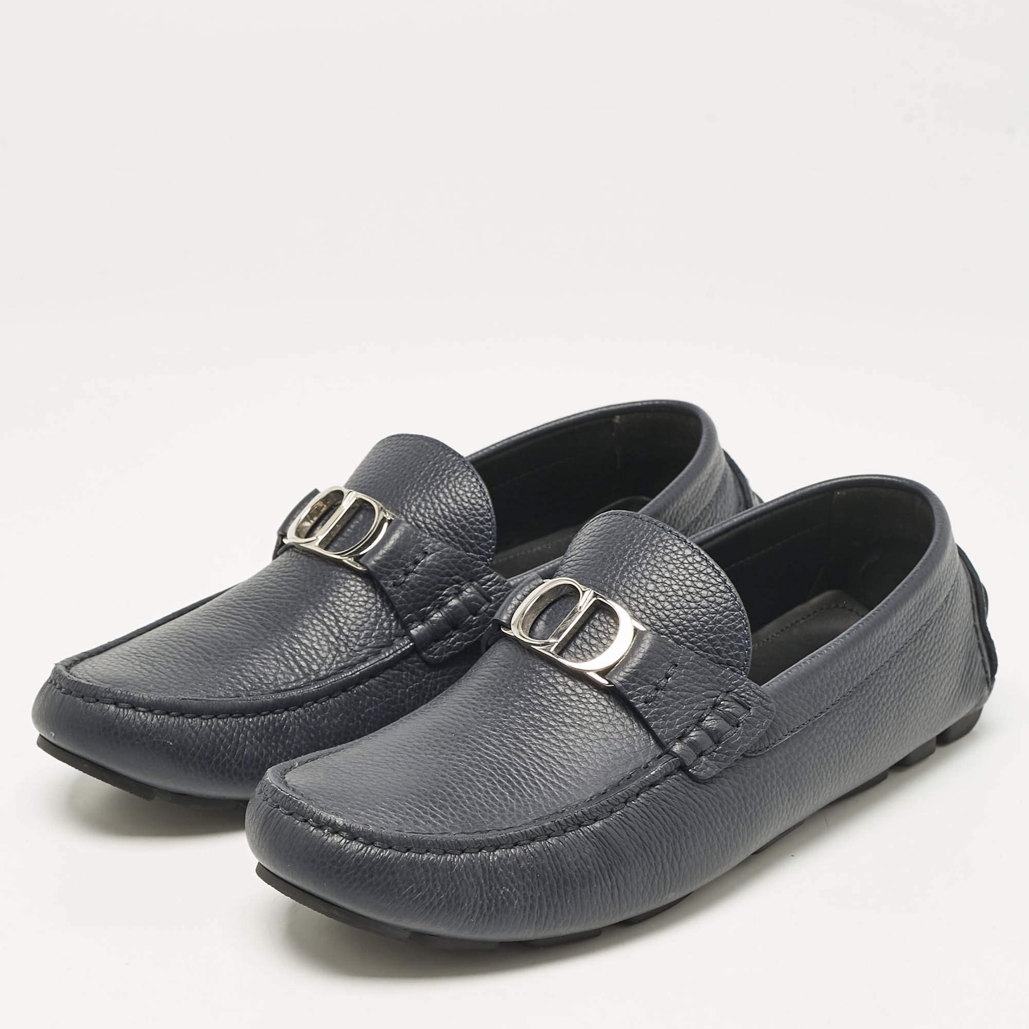靴 dior homme leather loafers black Dior Homme Loafers Size 42 IT