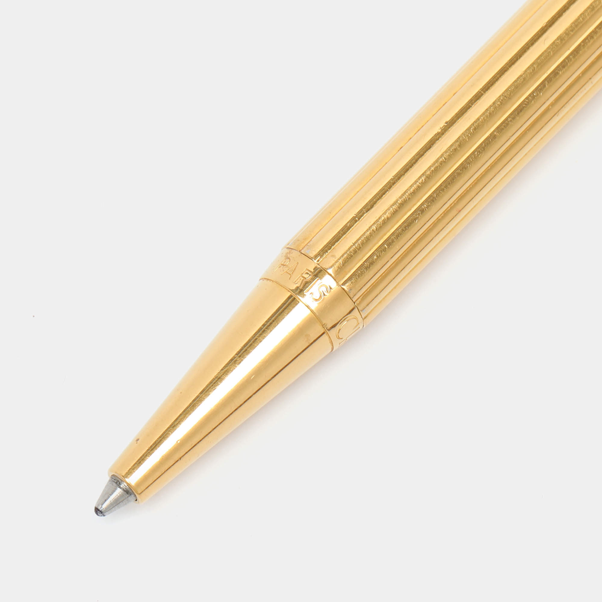 Christian Dior Vintage Gold Tone Ballpoint Pen Dior | TLC US