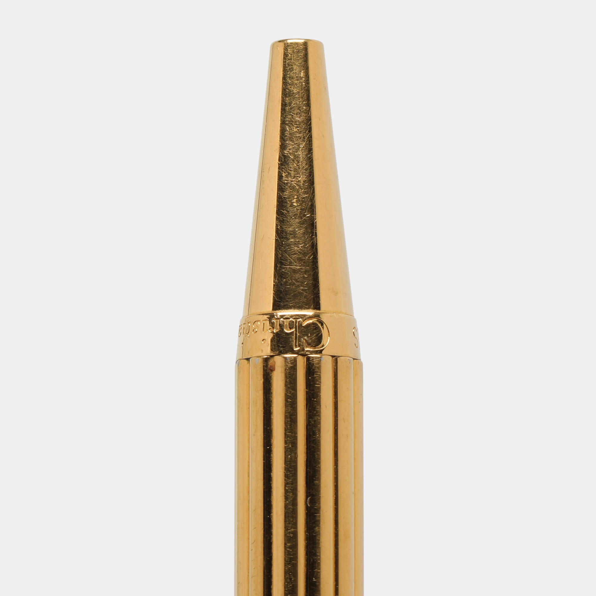 Christian Dior Vintage Gold Tone Ballpoint Pen Dior | TLC US