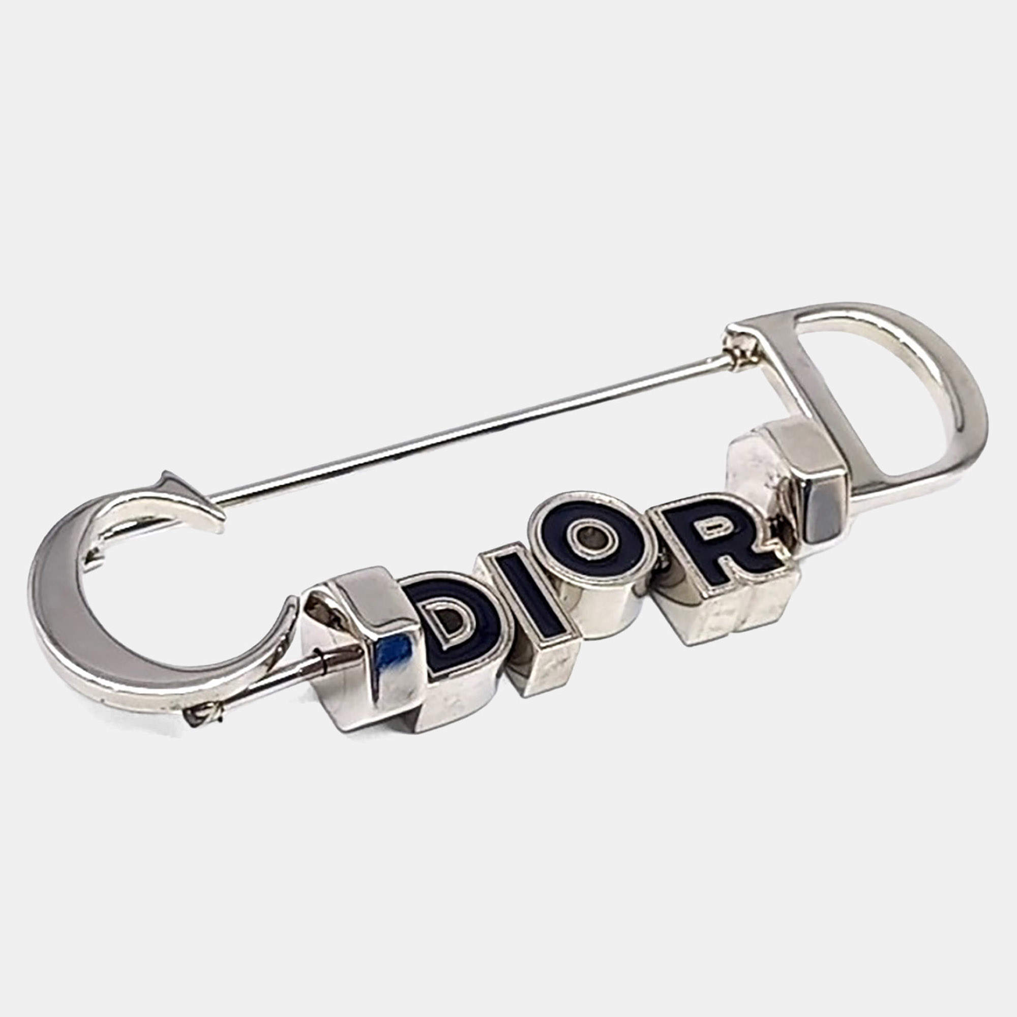 مملوكة مسبقًا Dior Metal Homme brooch