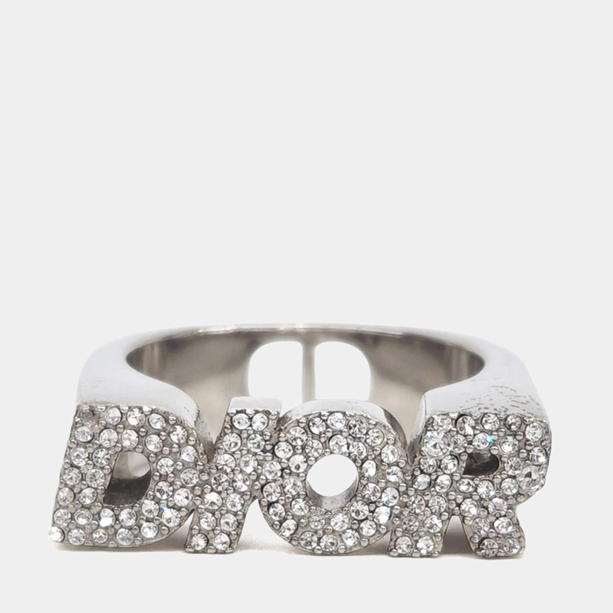 مملوكة مسبقًا Dior Silver Homme ring EU 60