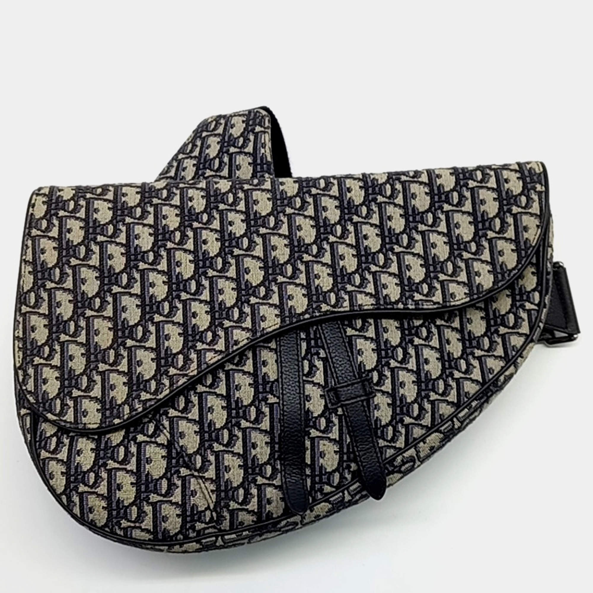 Dior Homme Oblique Maxi Saddle bag