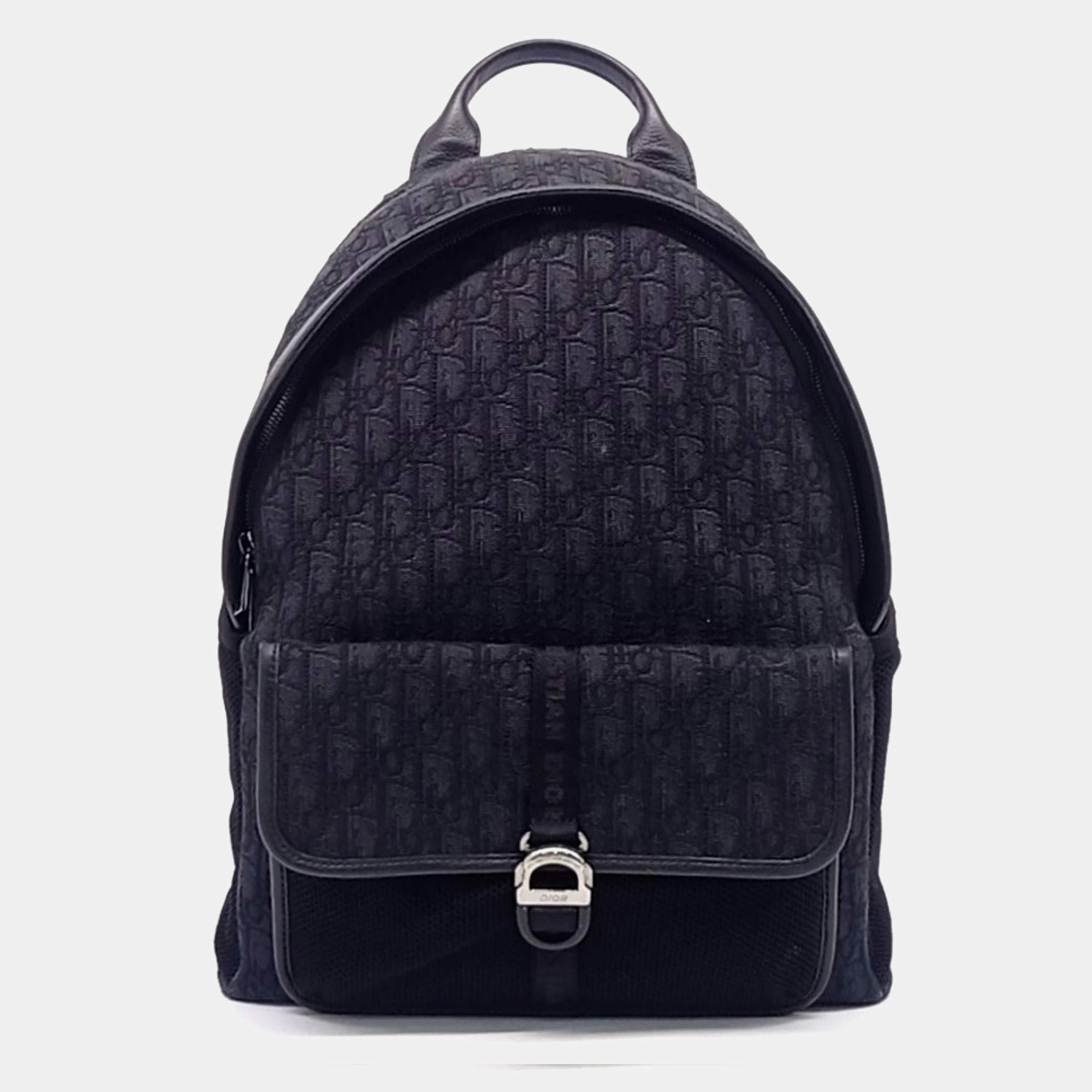 Pre Owned Dior Homme Oblique Backpack