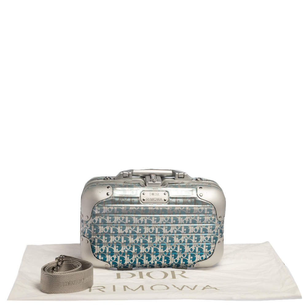 Travel bag Dior x Rimowa Grey in Metal - 19589726