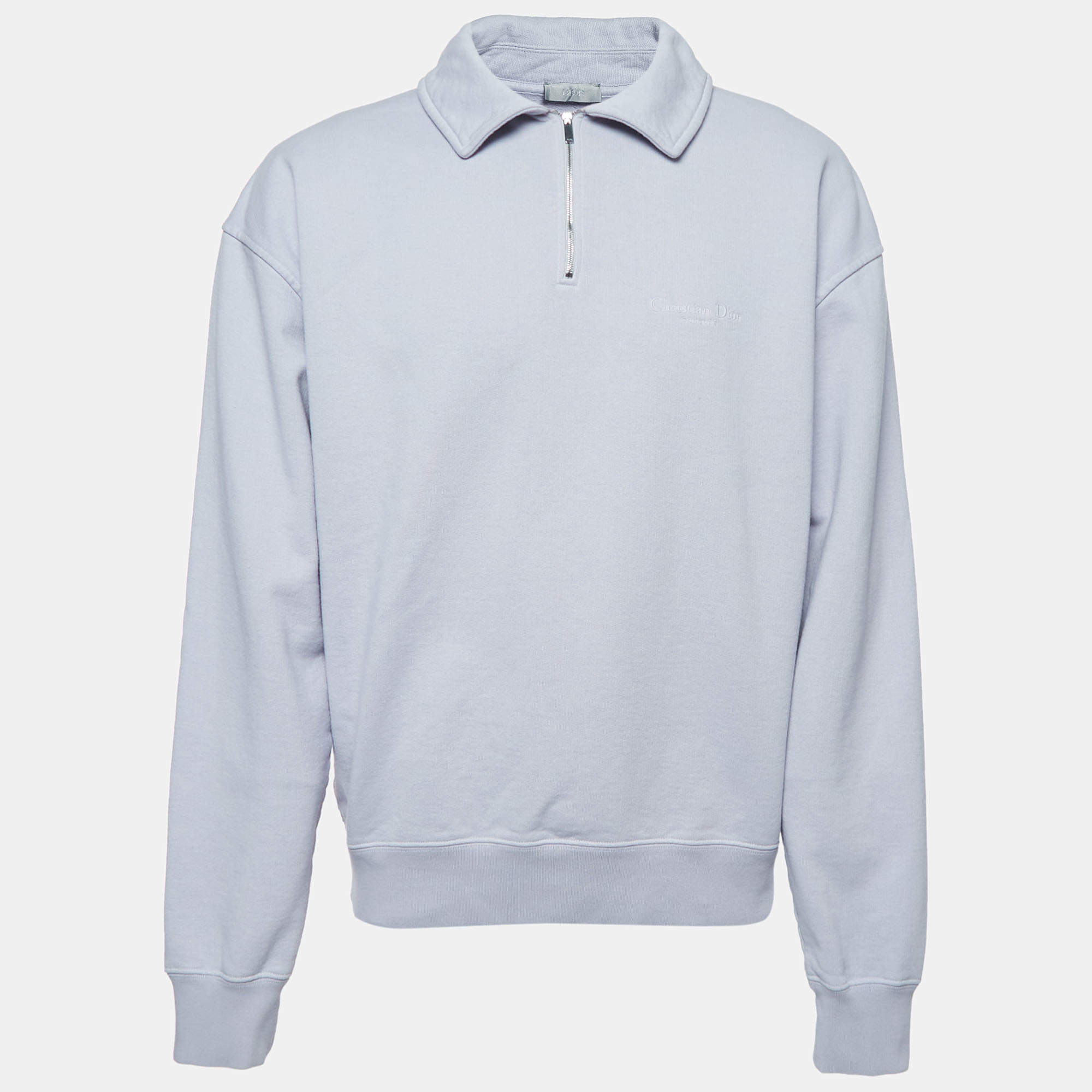 【DIOR】 Sweatshirt モノグラム コットンスエットシャツ luxury-men-dior-used-clothes-
