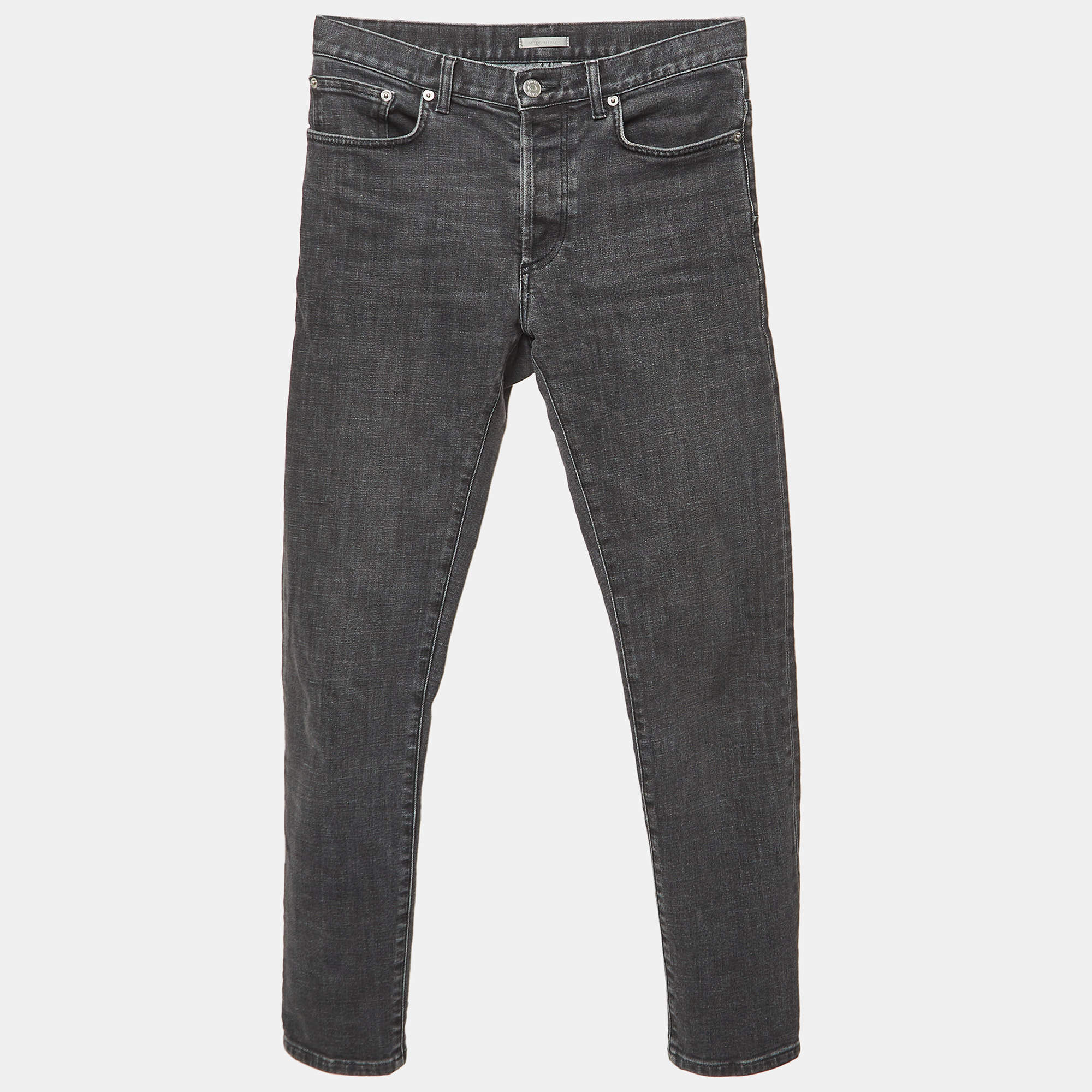 THRIFT2000 | DIOR HOMME SUPER SLENDER TIGHT BLACK JEANS. A
