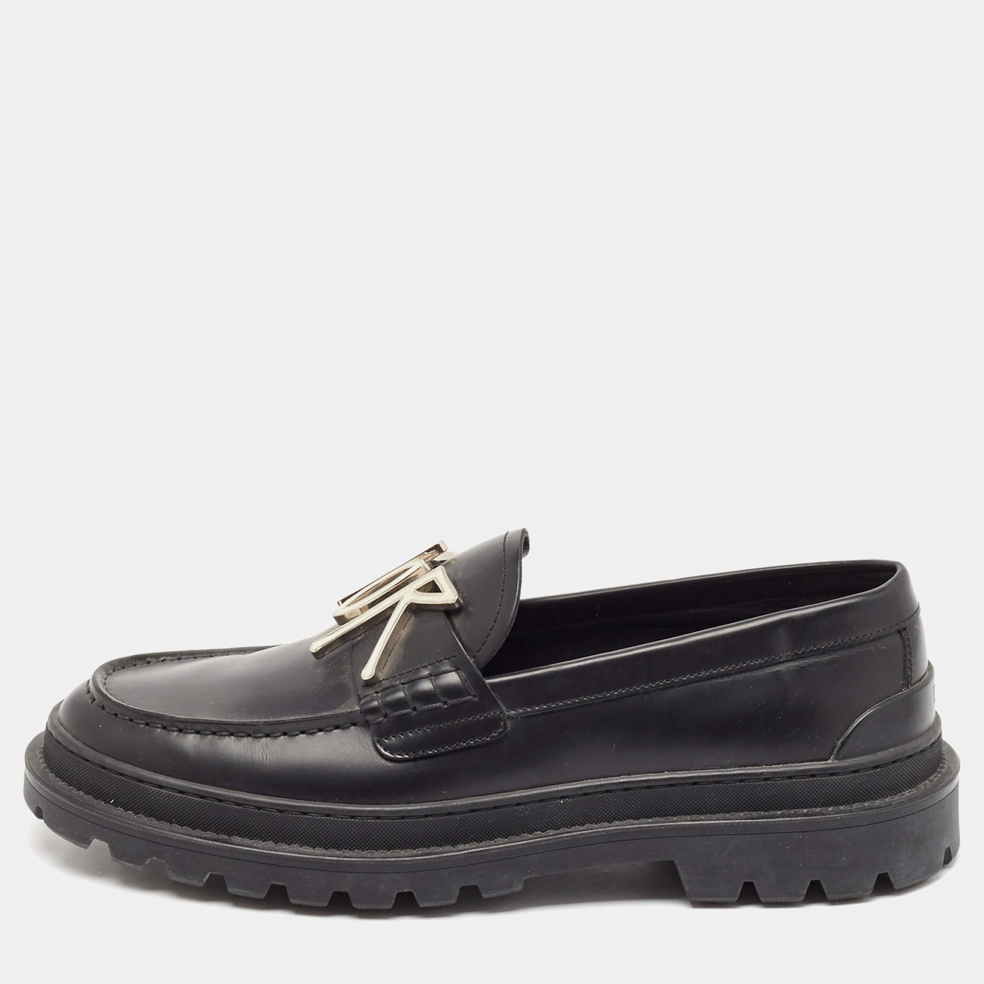 Dior Black Leather Slip On Loafers Size 41 Dior | TLC Dior Black Leather Slip On Loafers Size 41 Dior | TLC