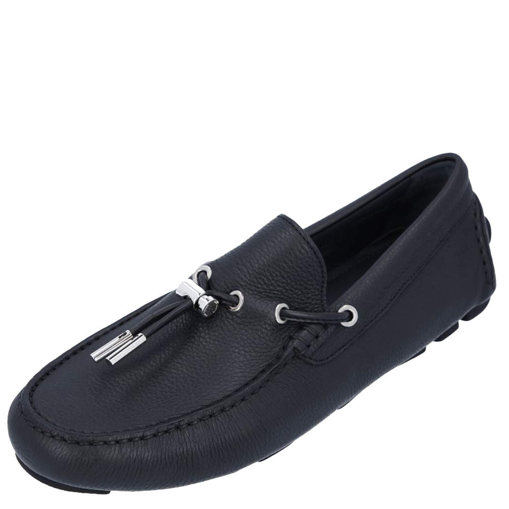 Dior Black Leather Sneakers Size EU 41