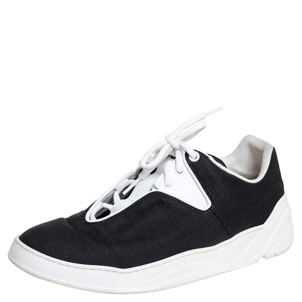 Dior mens trainers 2024 black and white