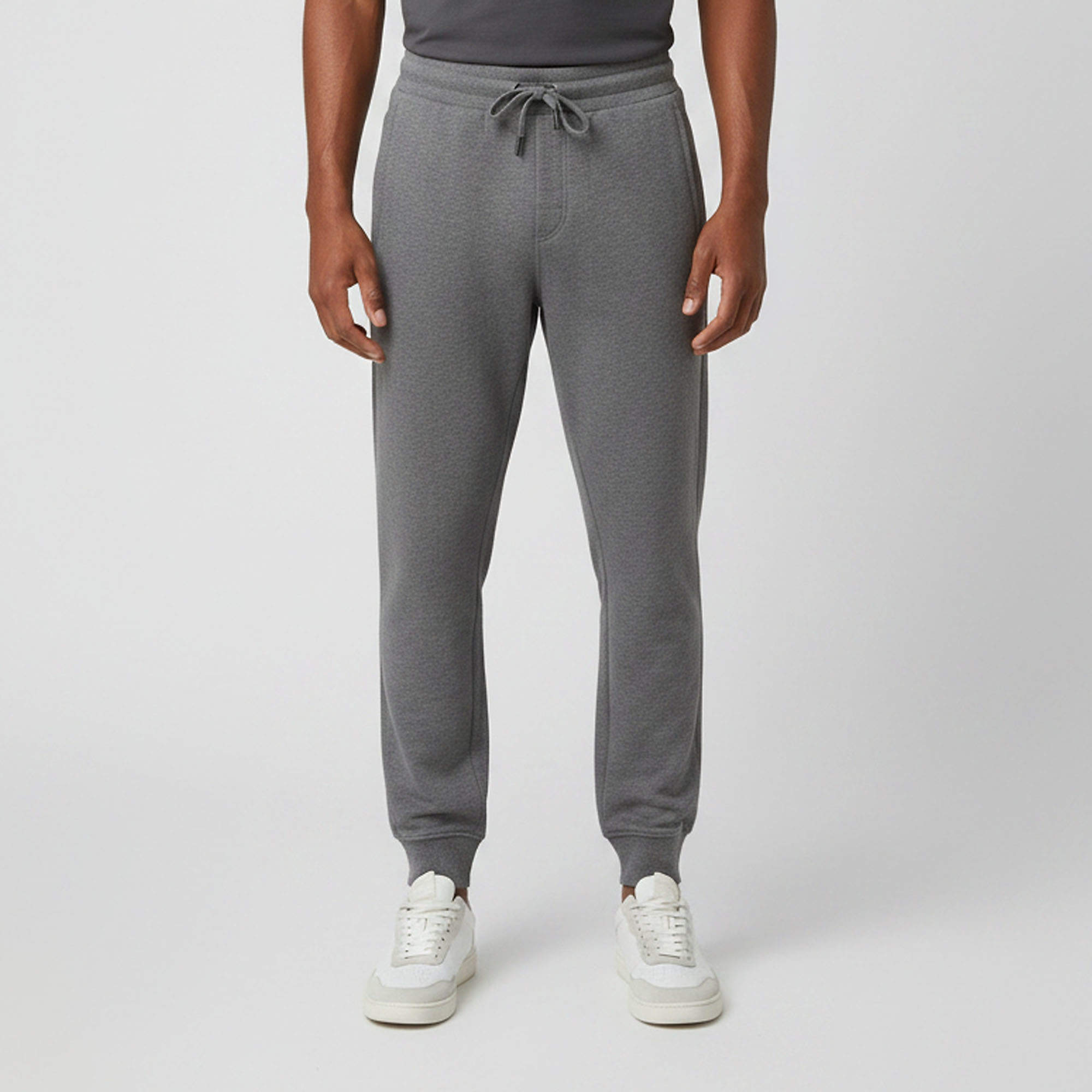 Pre Owned Dolce & Gabbana Grey Logo Detail Stretch Jersey Jogging Pants 5XL