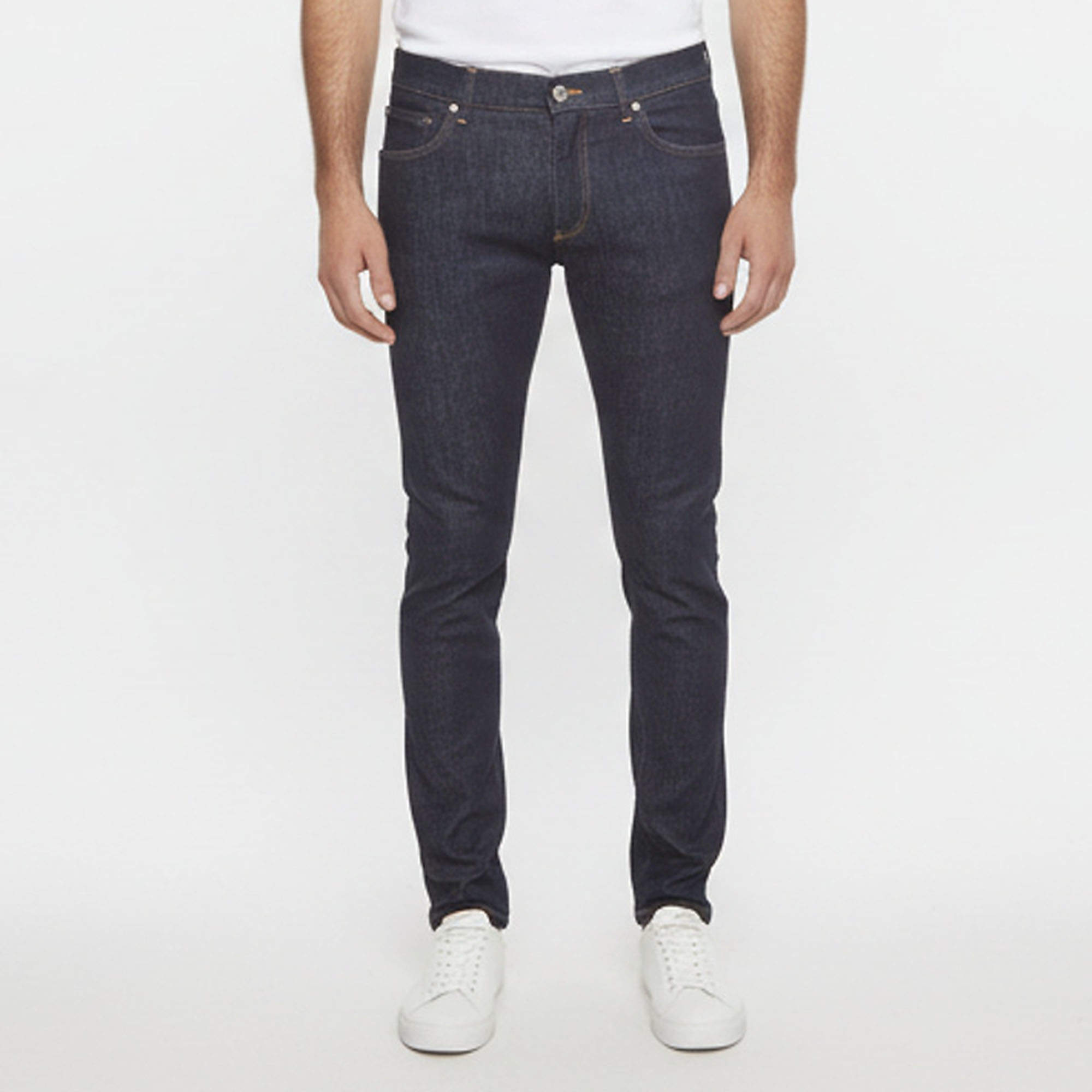 Pre Owned Dolce & Gabbana Blue Slim Fit Jeans M/Waist 32"