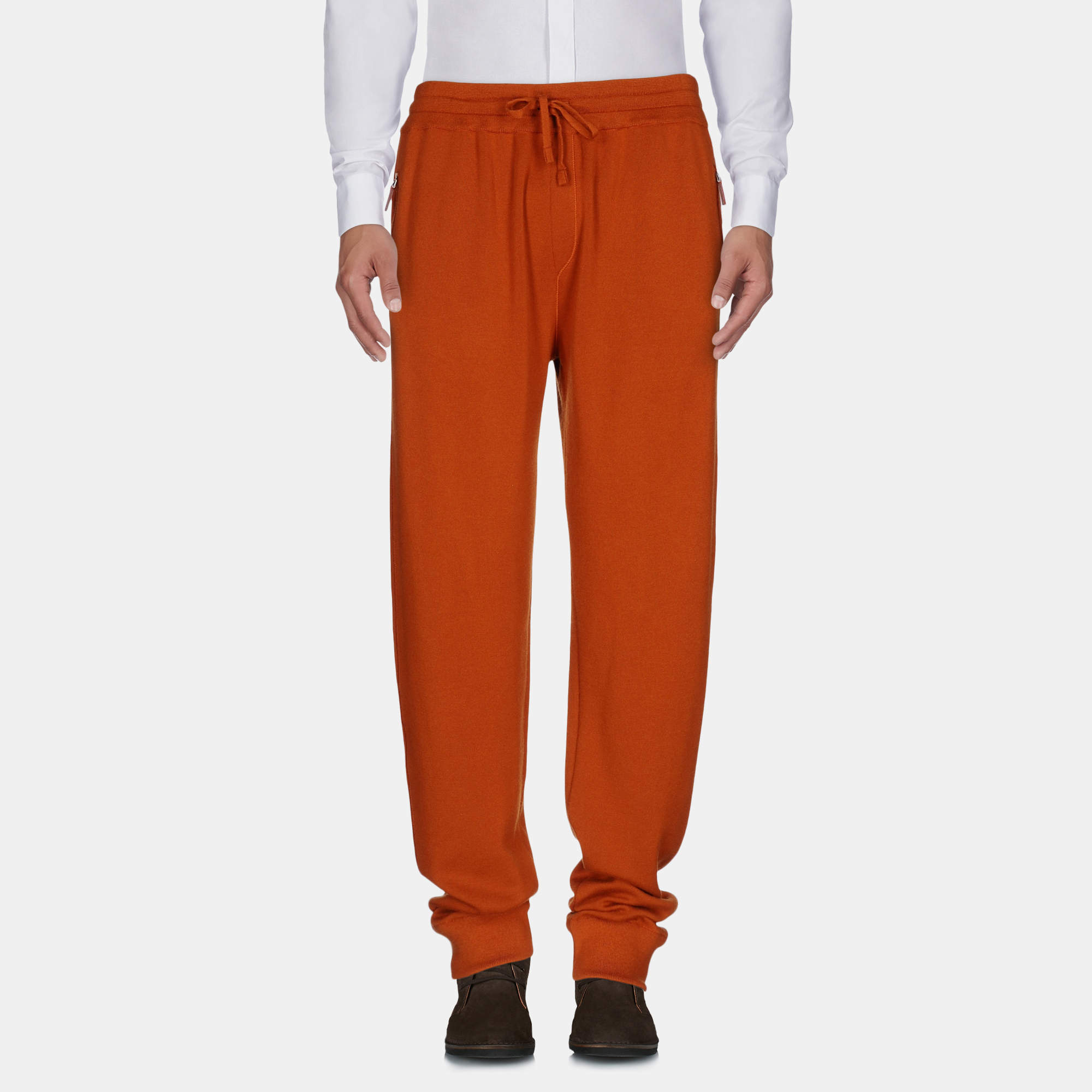 Pre Owned Dolce & Gabbana Cashmere Pants L