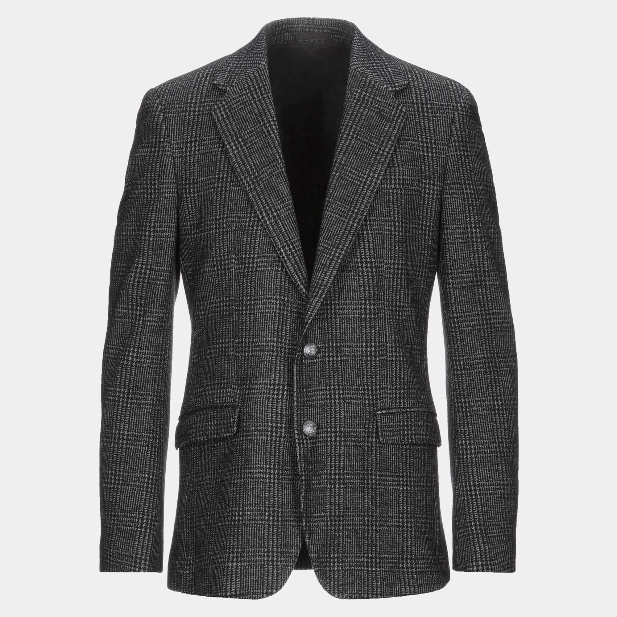 Pre Owned Dolce & Gabbana Virgin Wool Blazers 48